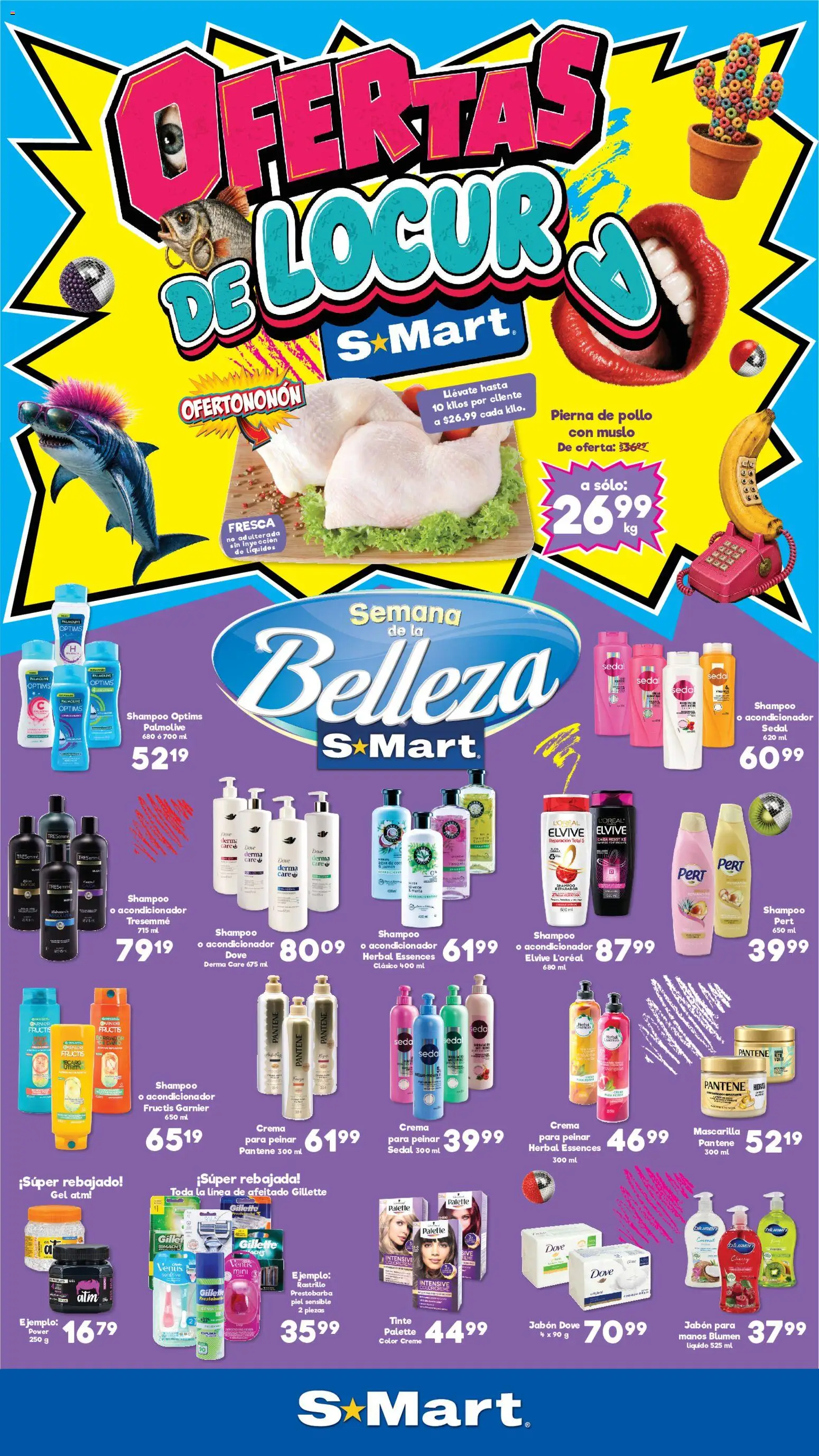 Nuevas ofertas de S-Mart válidas en toda la República Mexicana desde el 16/10/2026. ¡Encuentra las mejores ofertas en S-Mart folleto Juárez! | Página: 3