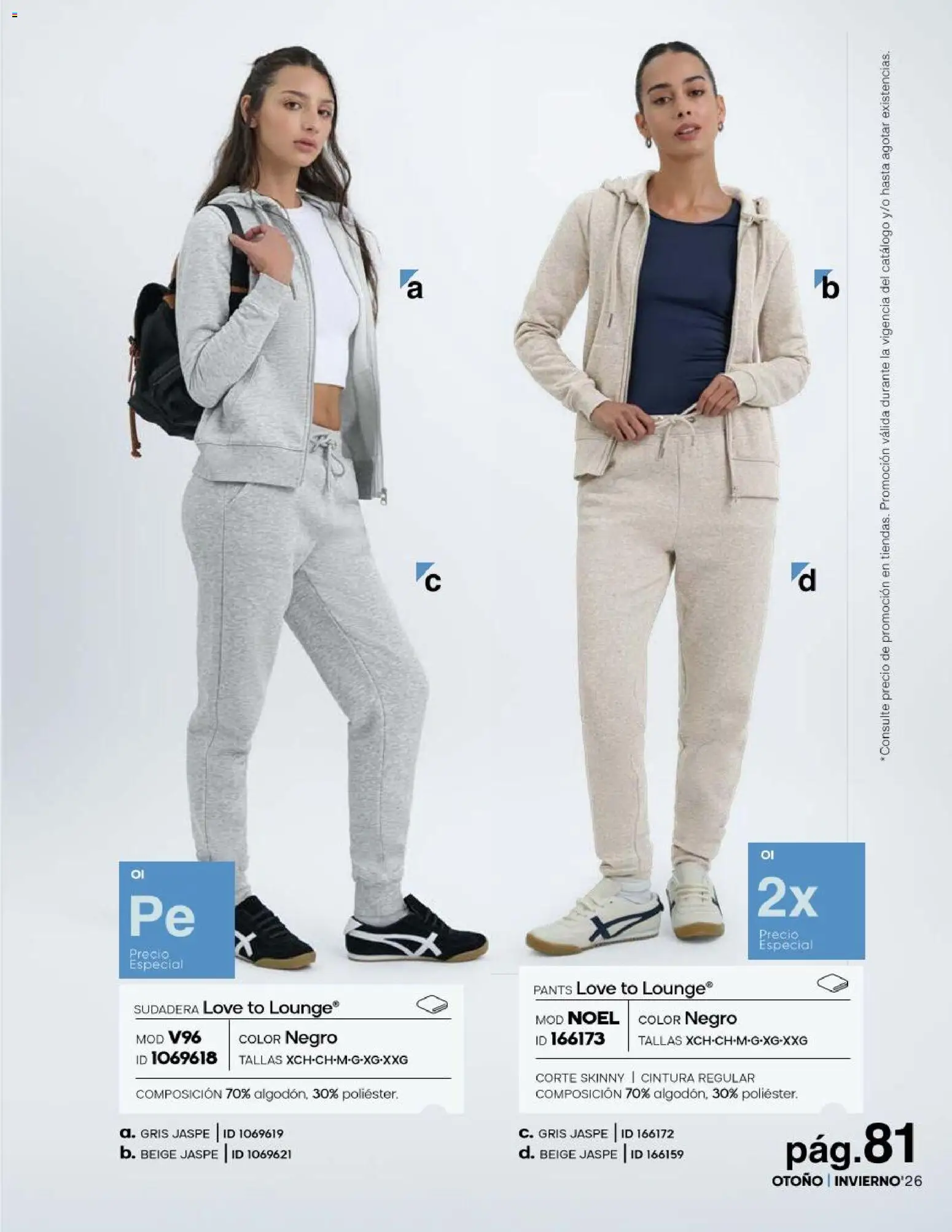 Nuevas ofertas de Price Shoes válidas en toda la República Mexicana desde el 23/07/2026. ¡Encuentra las mejores ofertas en Price Shoes catálogo Básicos! | Página: 81 | Productos: Sudadera, Pants