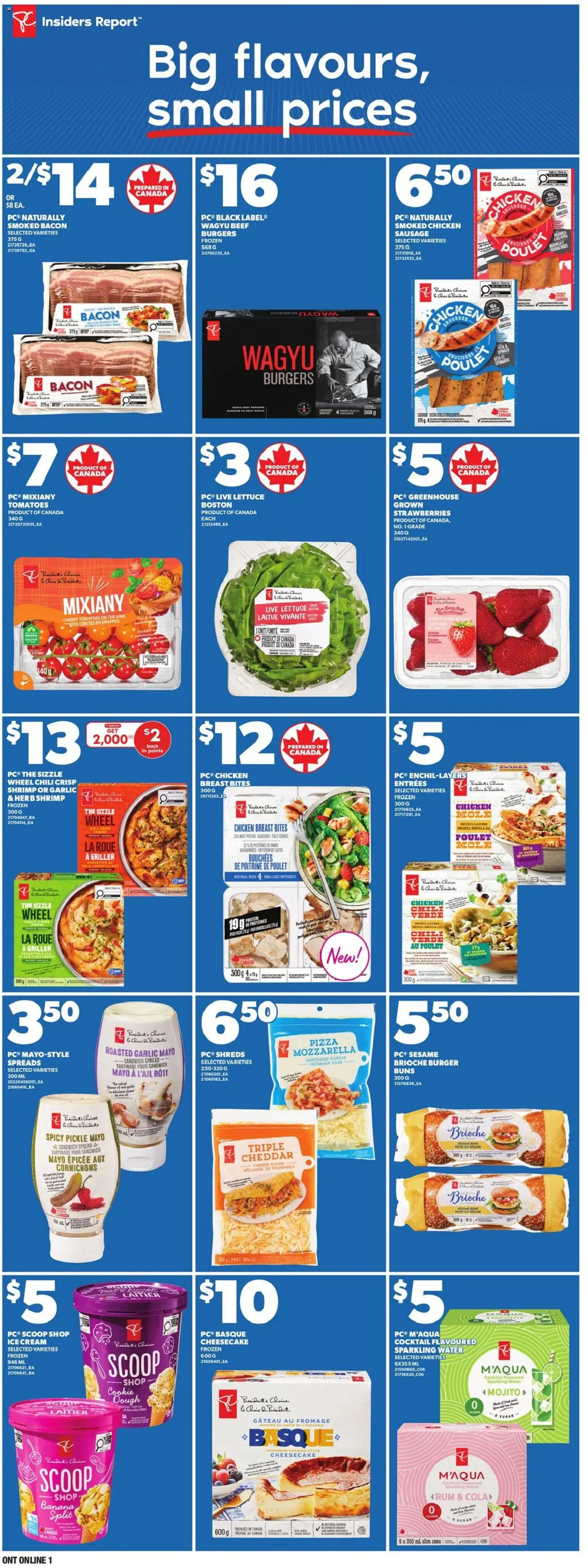 Zehrs flyer valid from 11.06.2026 | Page: 9 | Products: Ice cream, Pizza, Chicken, Tomatoes