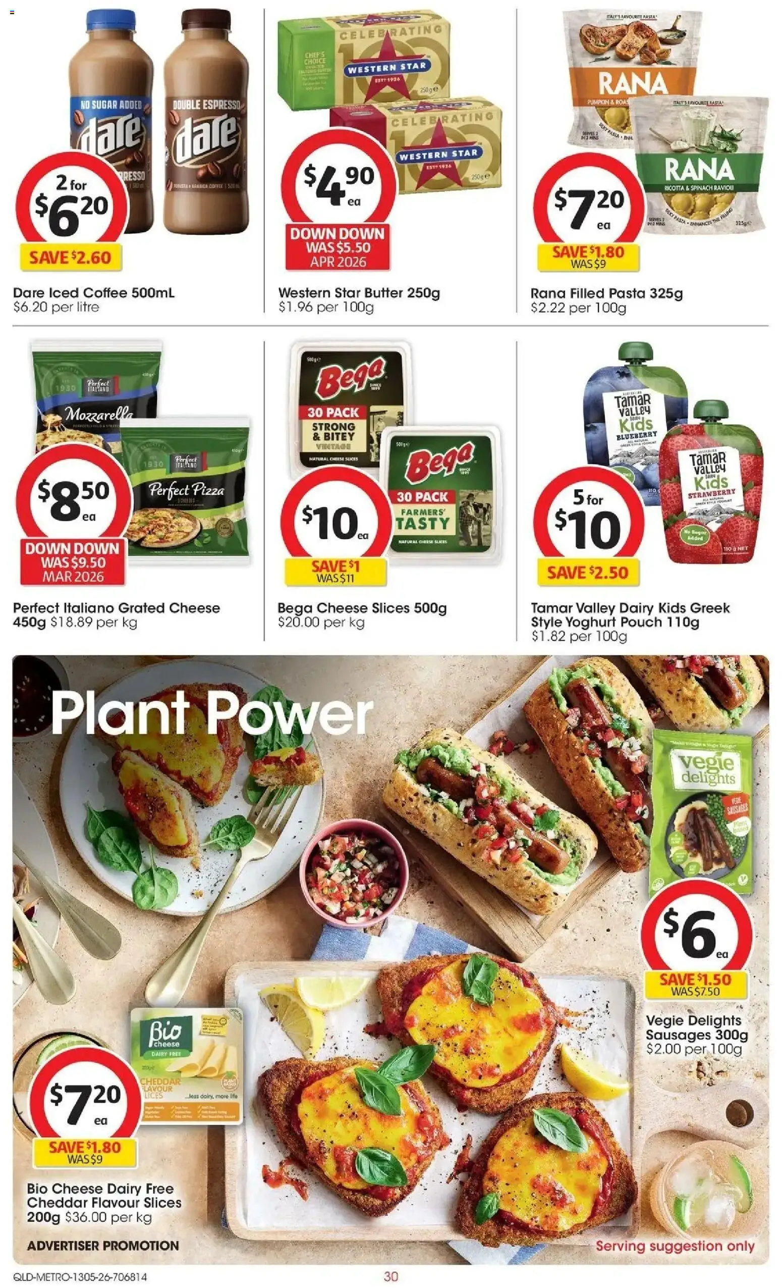 Coles catalogue - valid from 13.05.2026 | Page: 30 | Products: Plant, Yoghurt, Sugar, Pumpkin