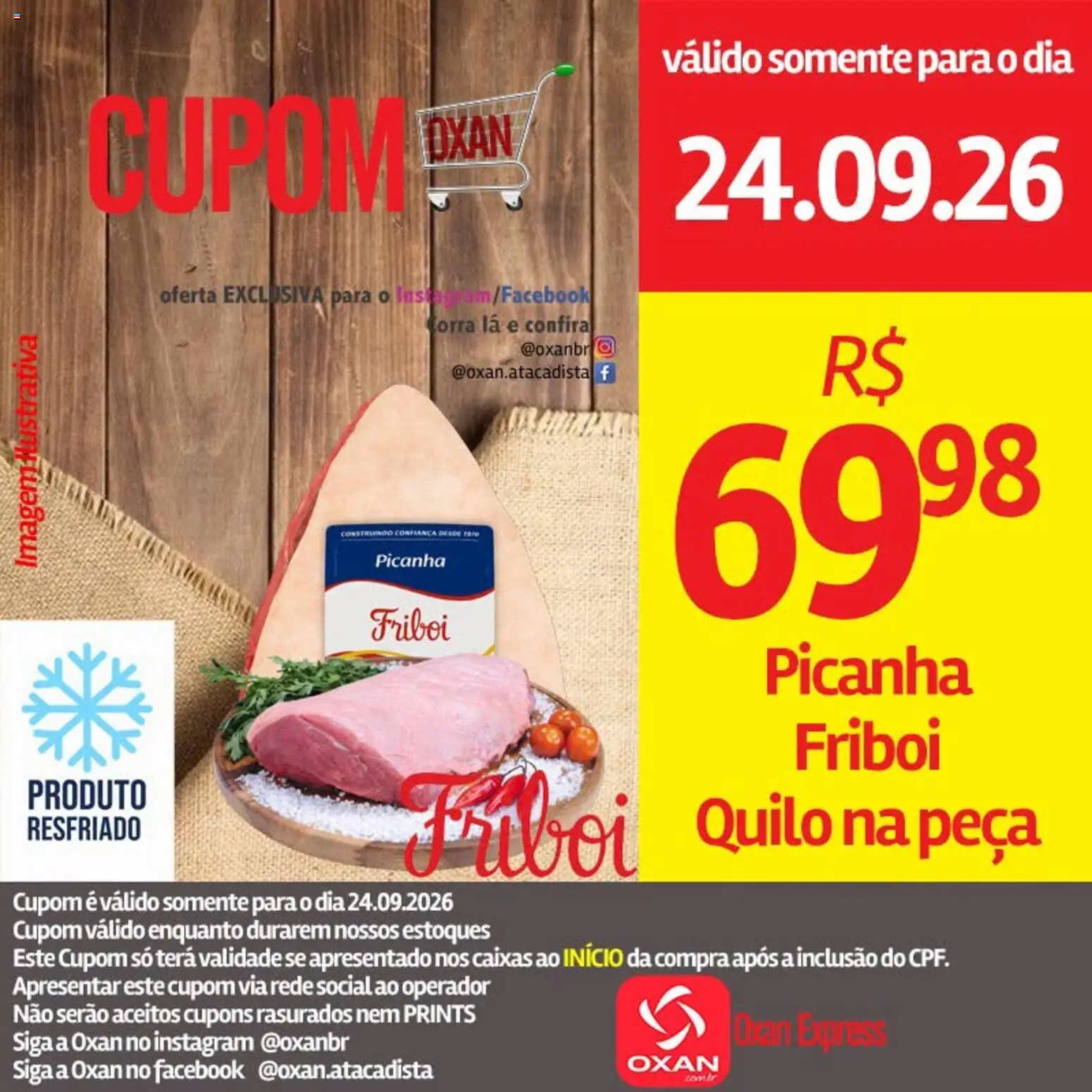 Oxan Atacadista Folheto - válido de 24/09/2026 | Página: 1