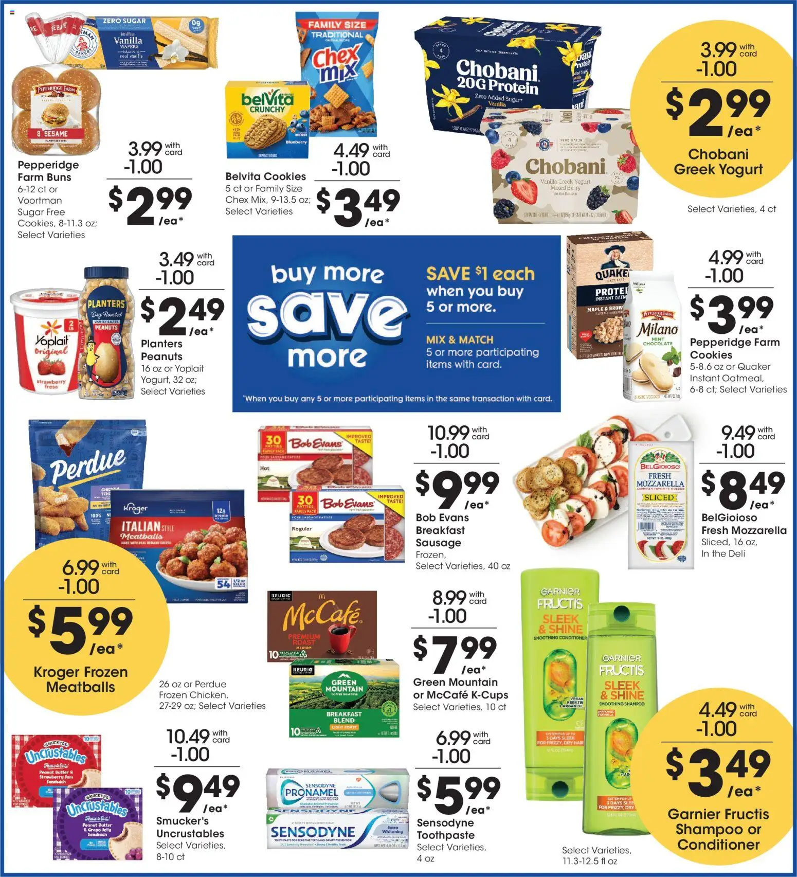 Dillons Weekly Ad - valid from 09/09/2026 | Page: 5 | Products: Conditioner, Cookies, Sugar, Greek yogurt