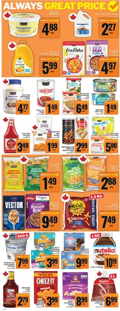 Preview of Food Basics weekly flyer / circulaire from shop Food Basics valid from 28.05.2026 | Page: 12 | Products: Ketchup, Cream, Chocolate, Juice