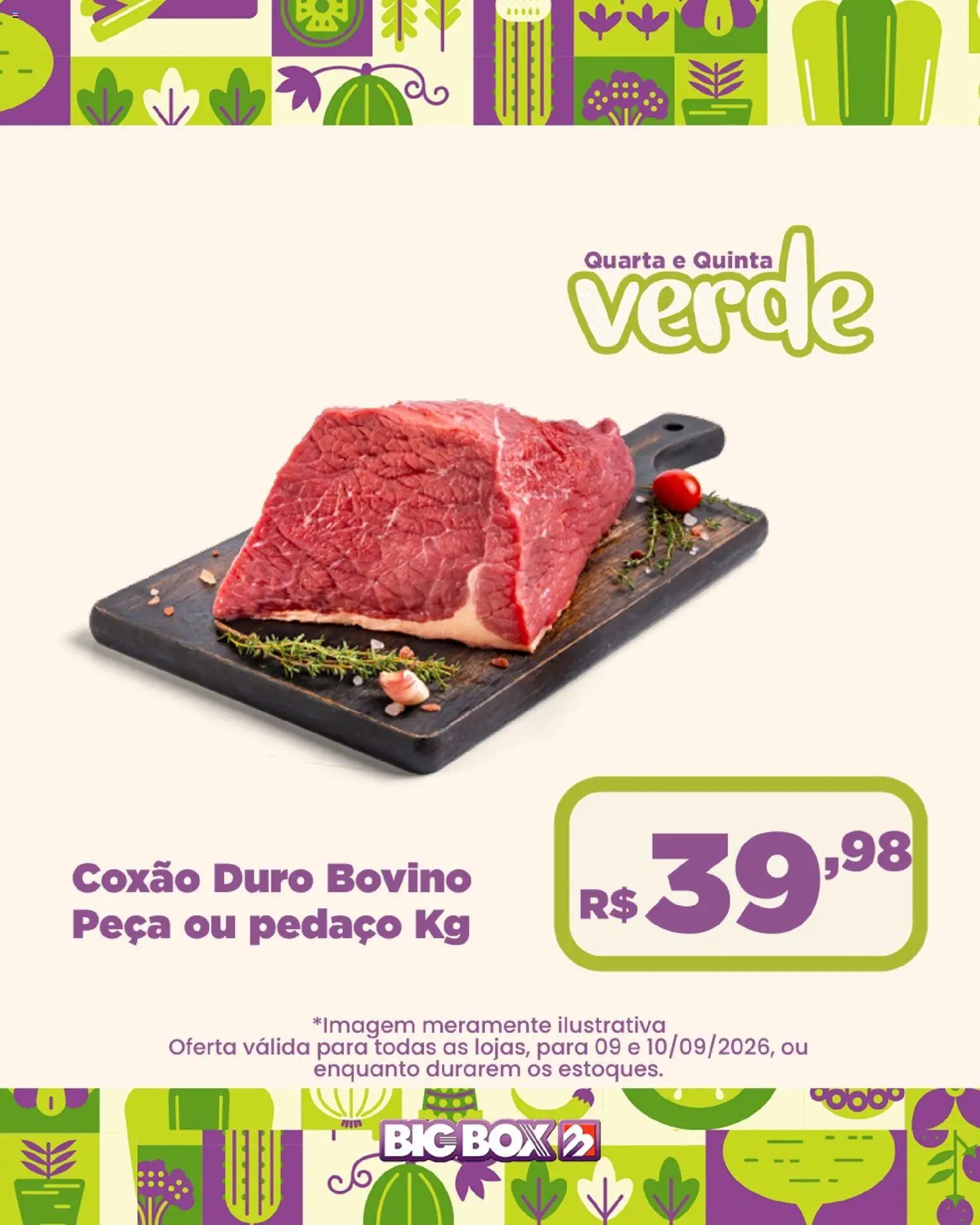 Big Box Folheto - válido de 09/09/2026 | Página: 24 | Produtos: Coxão duro