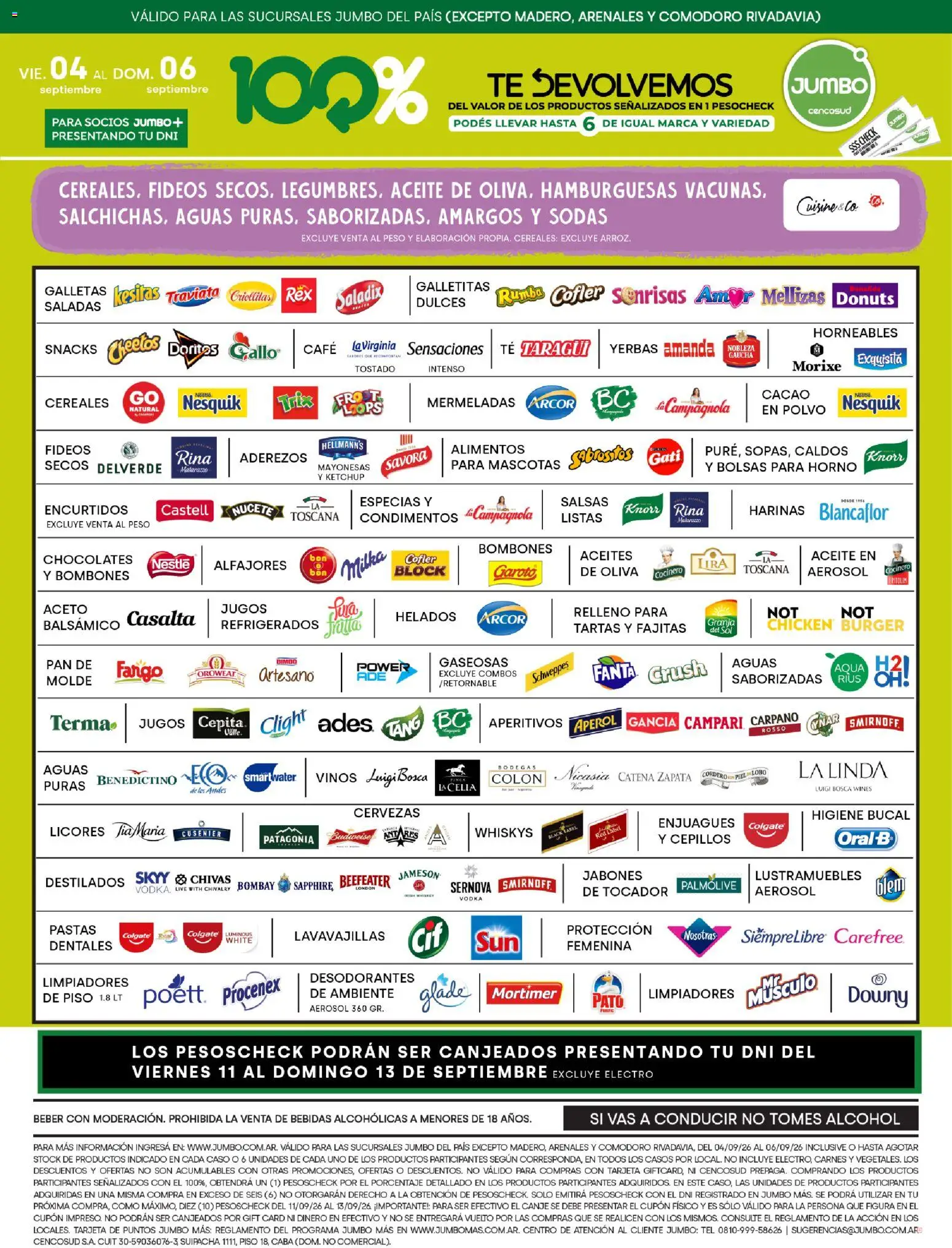 Jumbo - Ofertas │ válido desde el 04/09/2026 | Página: 2 | Productos: Lustramuebles, Aceto, Pato, Fideos