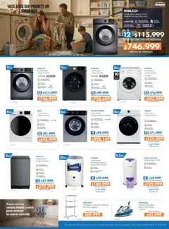 Vista previa Pardo catálogo válido desde el 08/07/2026 | Página: 3 | Productos: Lavarropas, Plancha