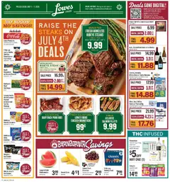 Preview of Lowes Foods weekly ads valid from 07/01/2026