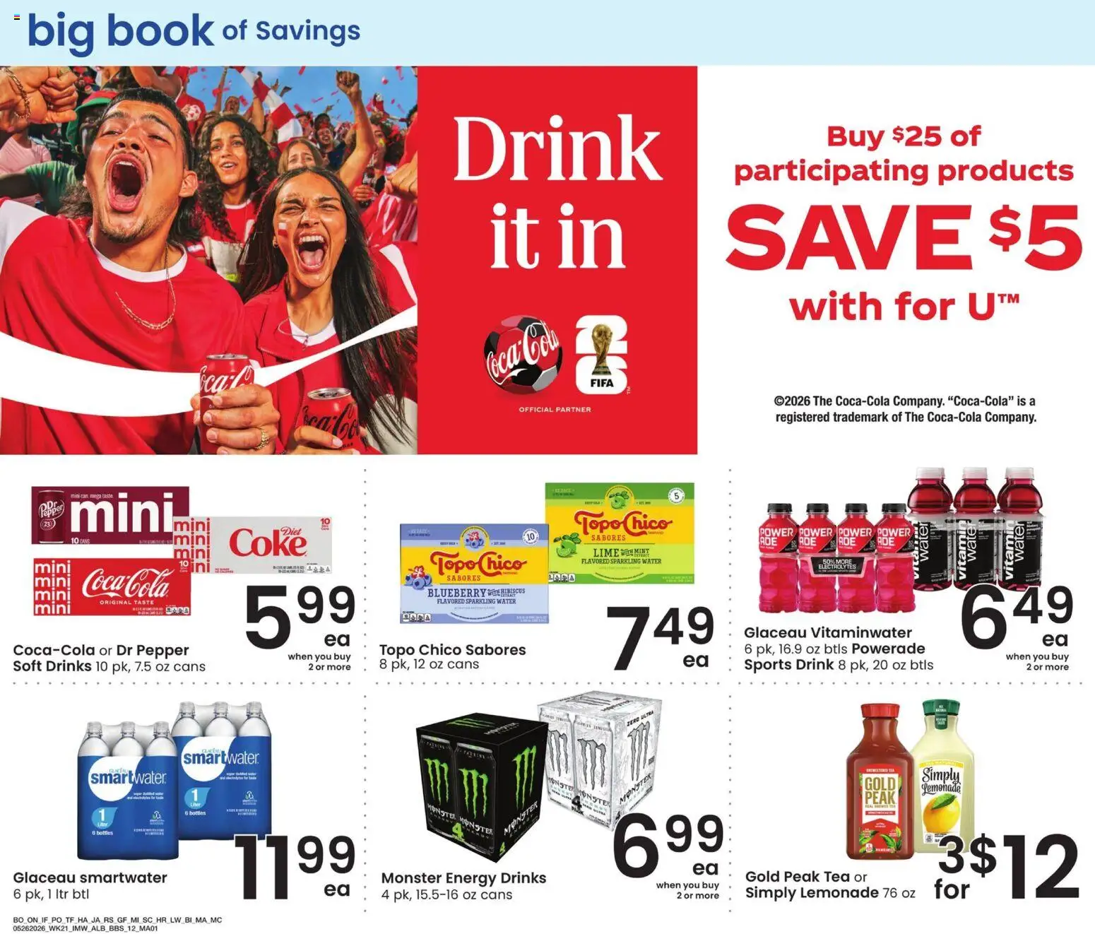 Albertsons Big Book of Savings - valid from 26.05.2026 | Page: 12 | Products: Vitamin, Tea, Water, Pepper