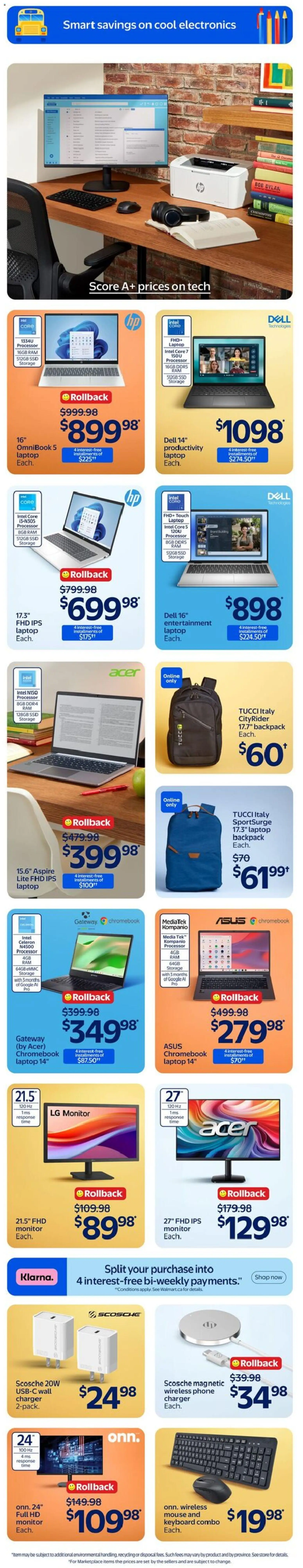 Walmart flyer valid from Aug 20, 2026 | Page: 8