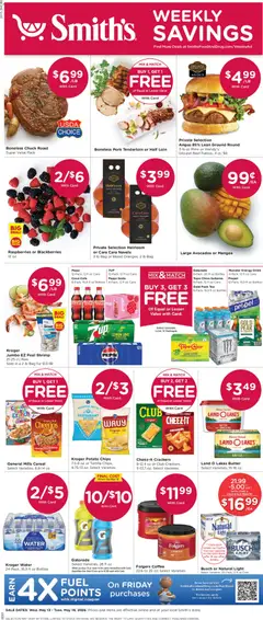 Preview of Smith's weekly ads valid from 13.05.2026