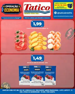 Tatico ofertas Fim de Semana - Pré-Visualização do folheto da loja Tatico, válido de 22/08/2026