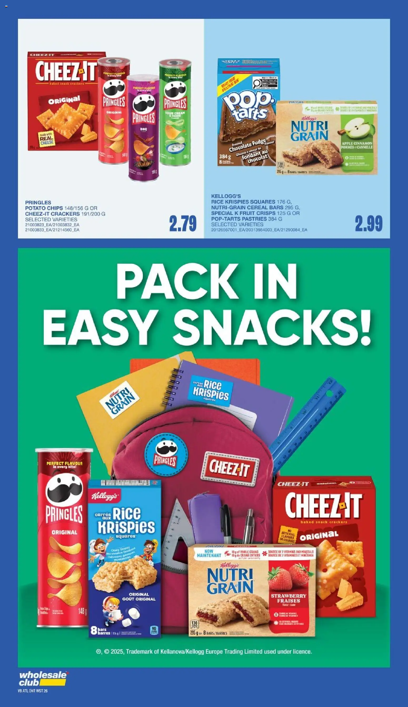 Wholesale Club flyer valid from Jul 30, 2026 | Page: 37 | Products: Rice, Sour cream, Chips, Chocolate