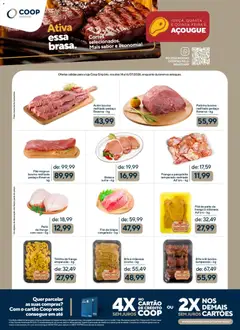 Coop ofertas Empório - Pré-Visualização do folheto da loja Coop, válido de 14/07/2026 | Página: 2 | Produtos: Acém, Frango, Filé de tilápia, Peito de frango