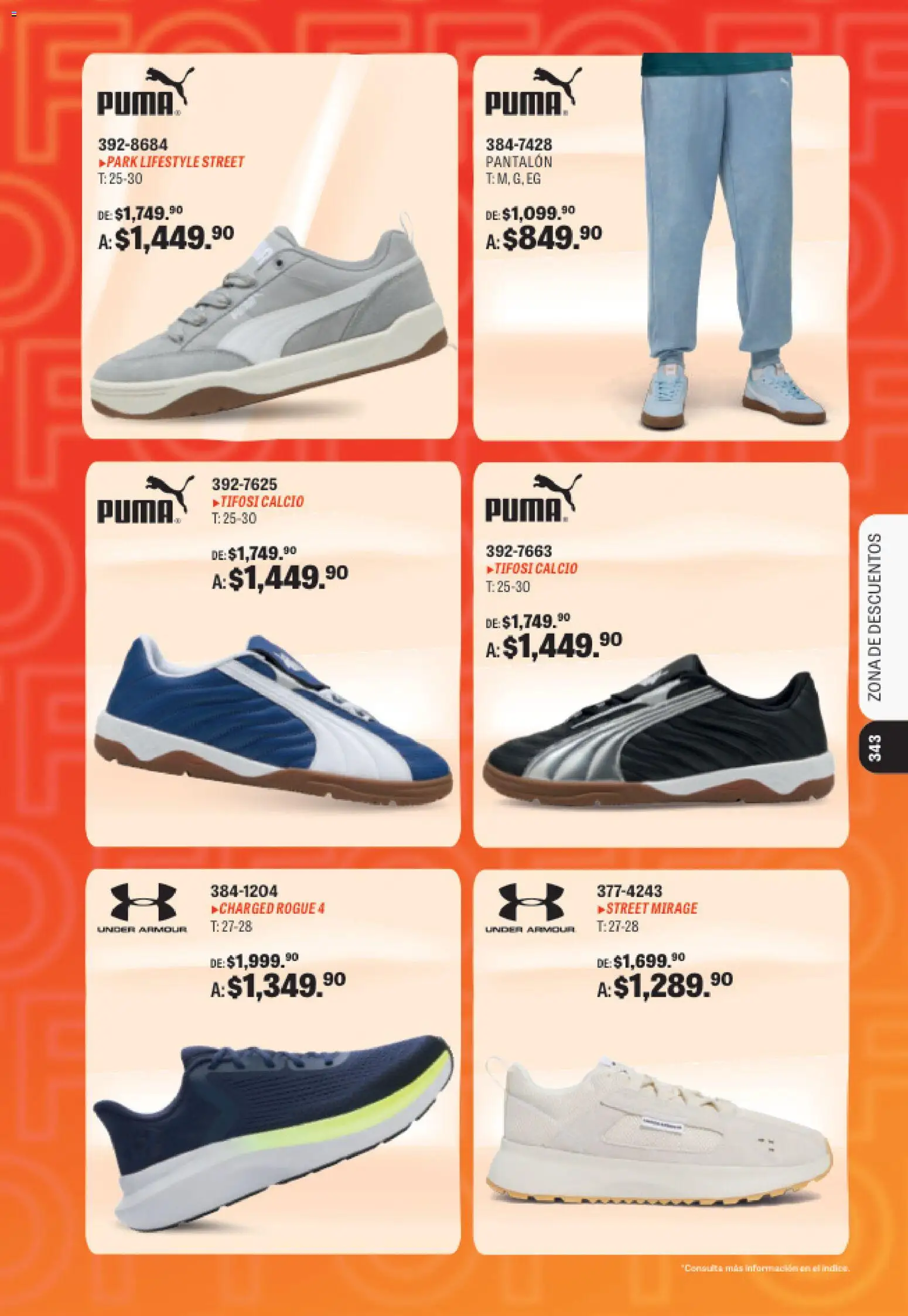 Nuevas ofertas de Andrea válidas en toda la República Mexicana desde el 09/08/2026. ¡Encuentra las mejores ofertas en Andrea catálogo Deportivo Completo! | Página: 343