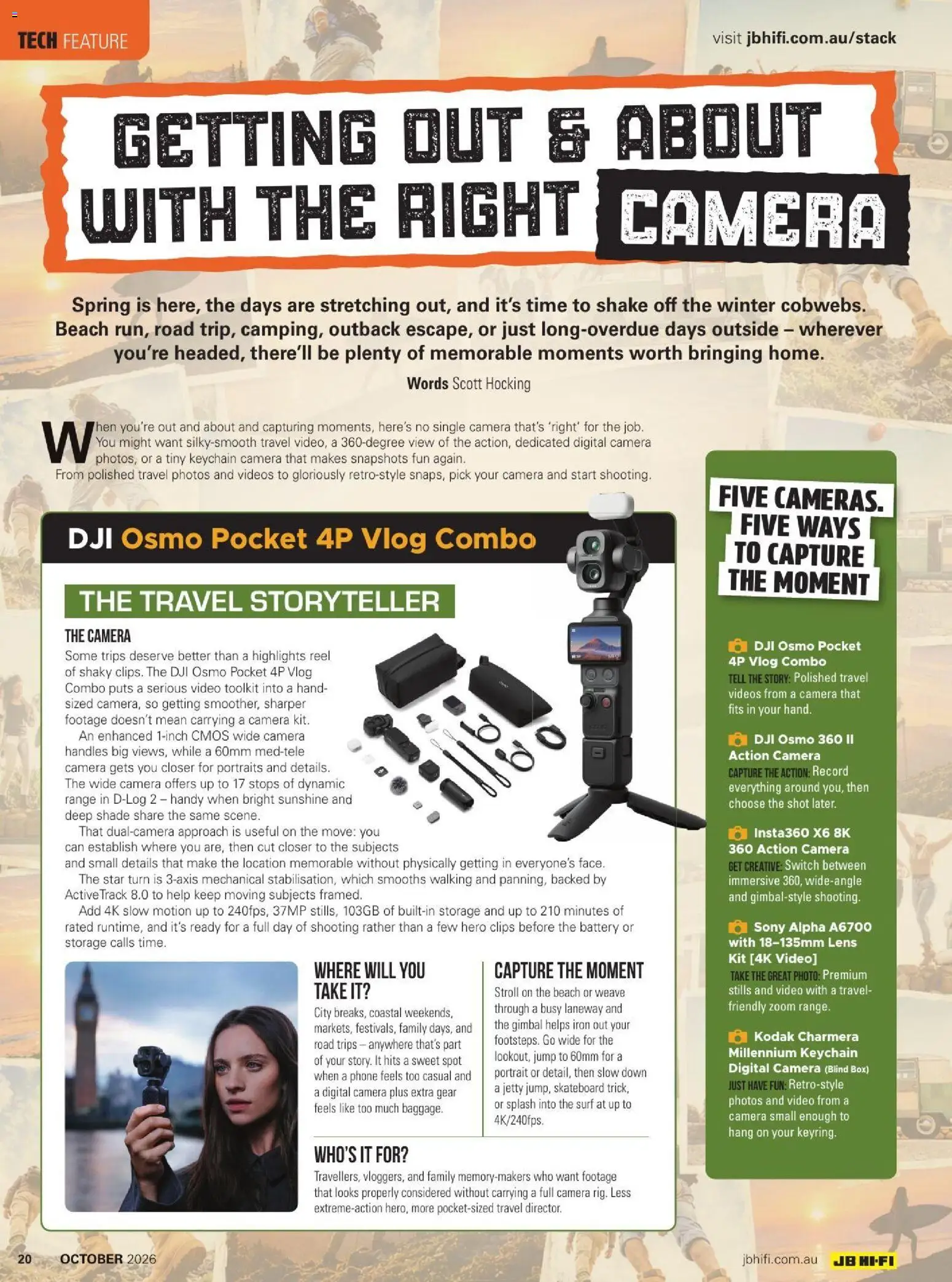 JB Hi-Fi catalogue - valid from 01/10/2026 | Page: 20 | Products: Battery, Camera, Iron, Video