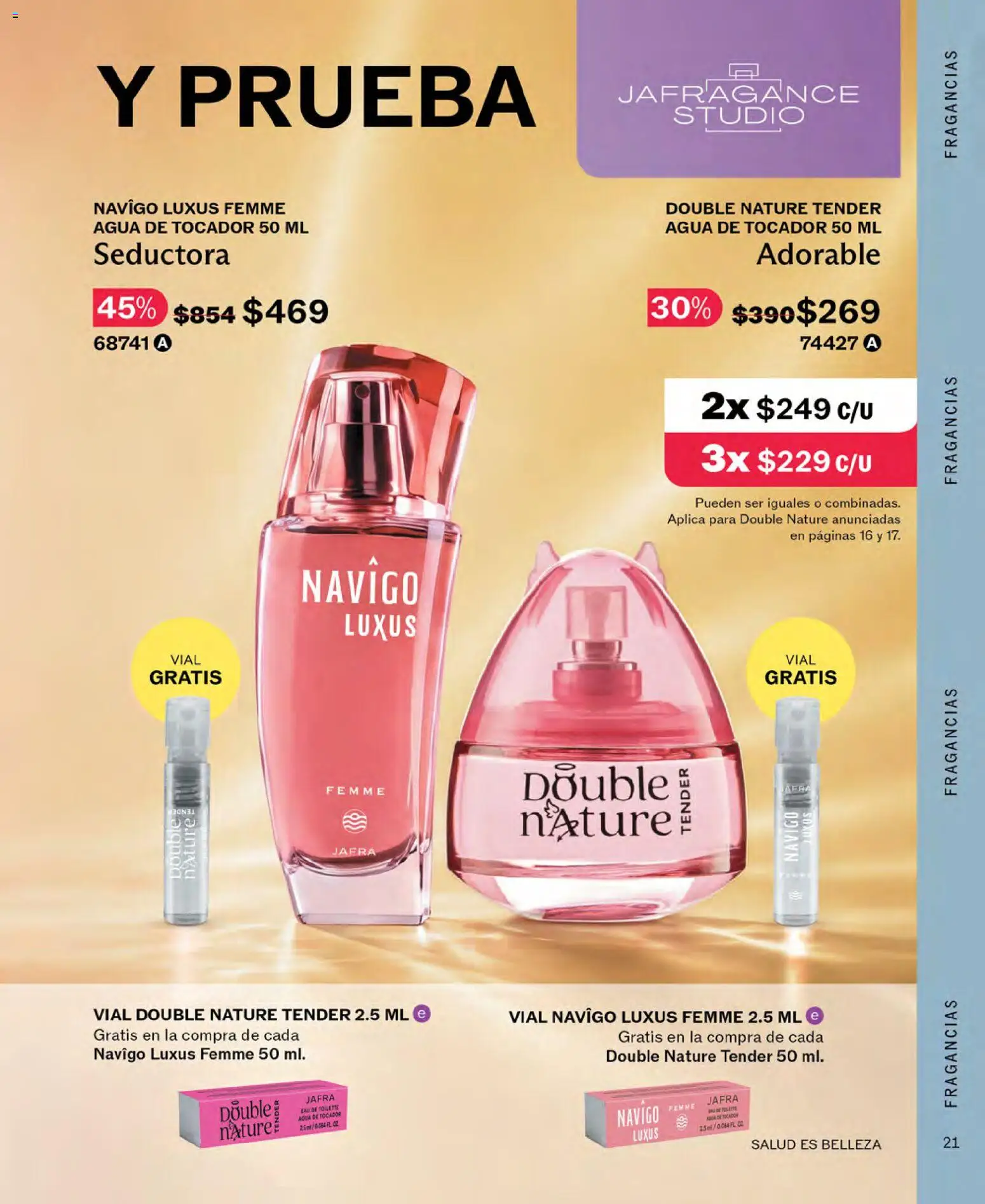 Nuevas ofertas de JAFRA válidas en toda la República Mexicana desde el 01/10/2026. ¡Encuentra las mejores ofertas en JAFRA catálogo! | Página: 21