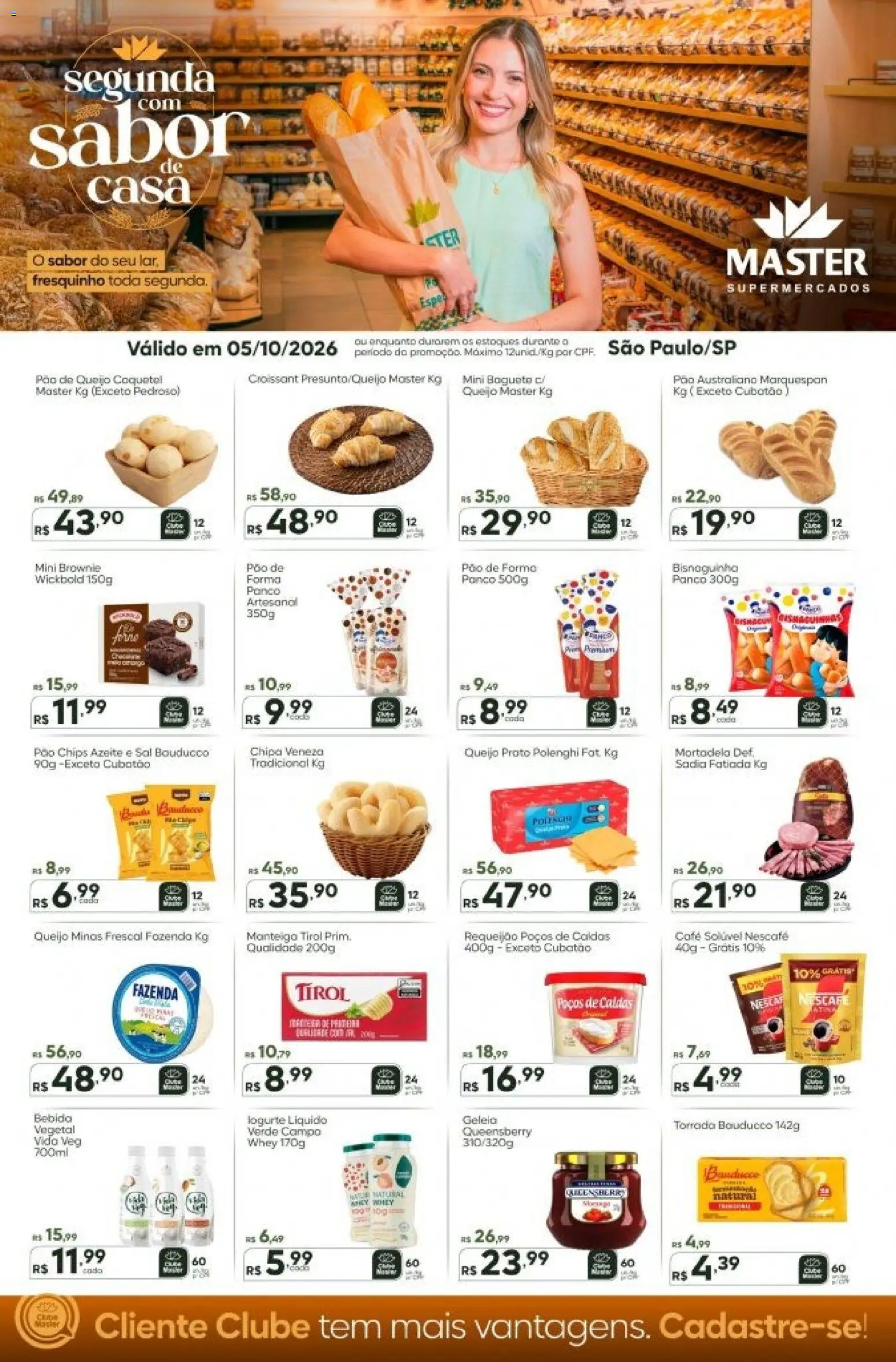 Master Folheto - válido de 05/10/2026 | Página: 1