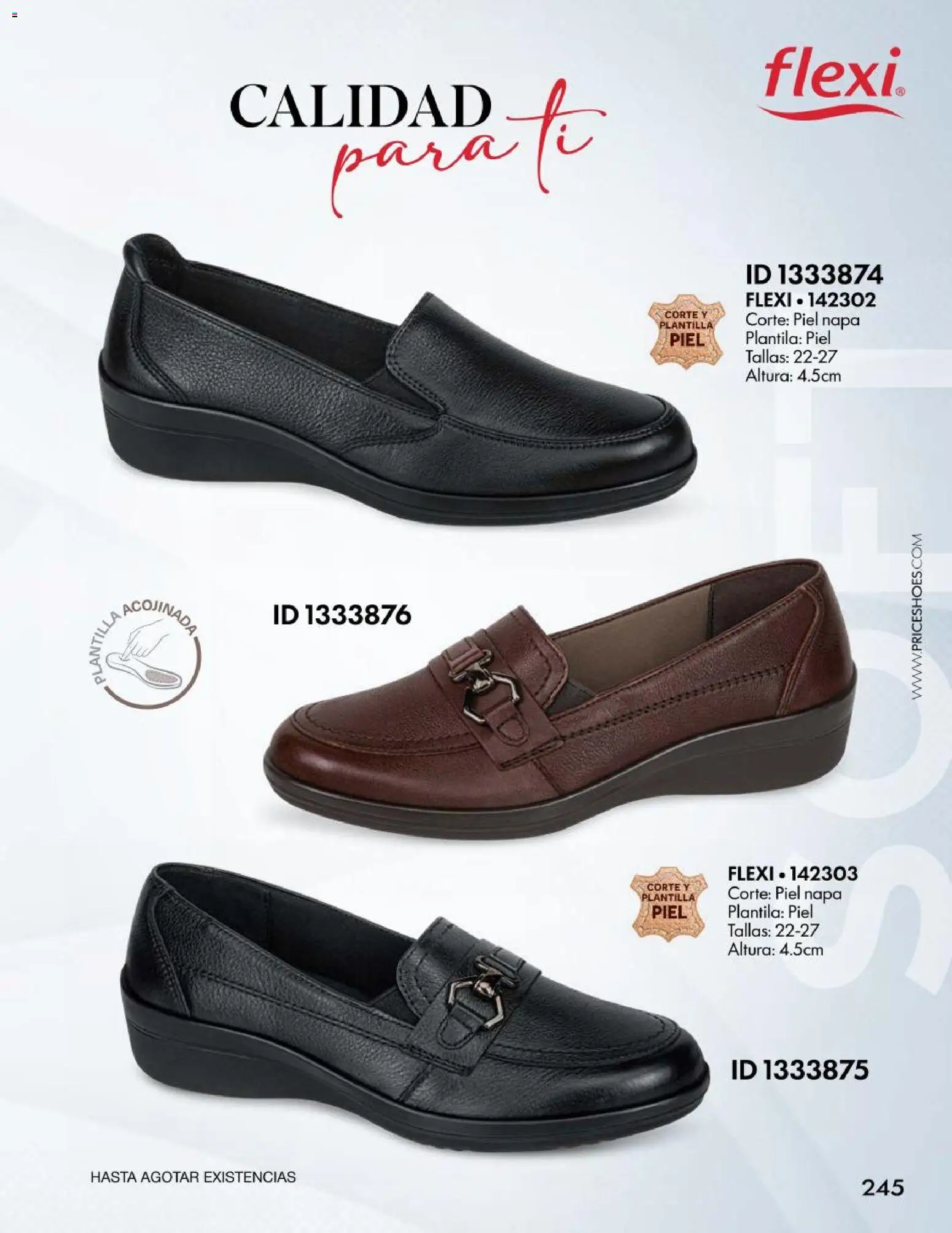 Nuevas ofertas de Price Shoes válidas en toda la República Mexicana desde el 28/08/2026. ¡Encuentra las mejores ofertas en Price Shoes catálogo Vestir Casual! | Página: 245