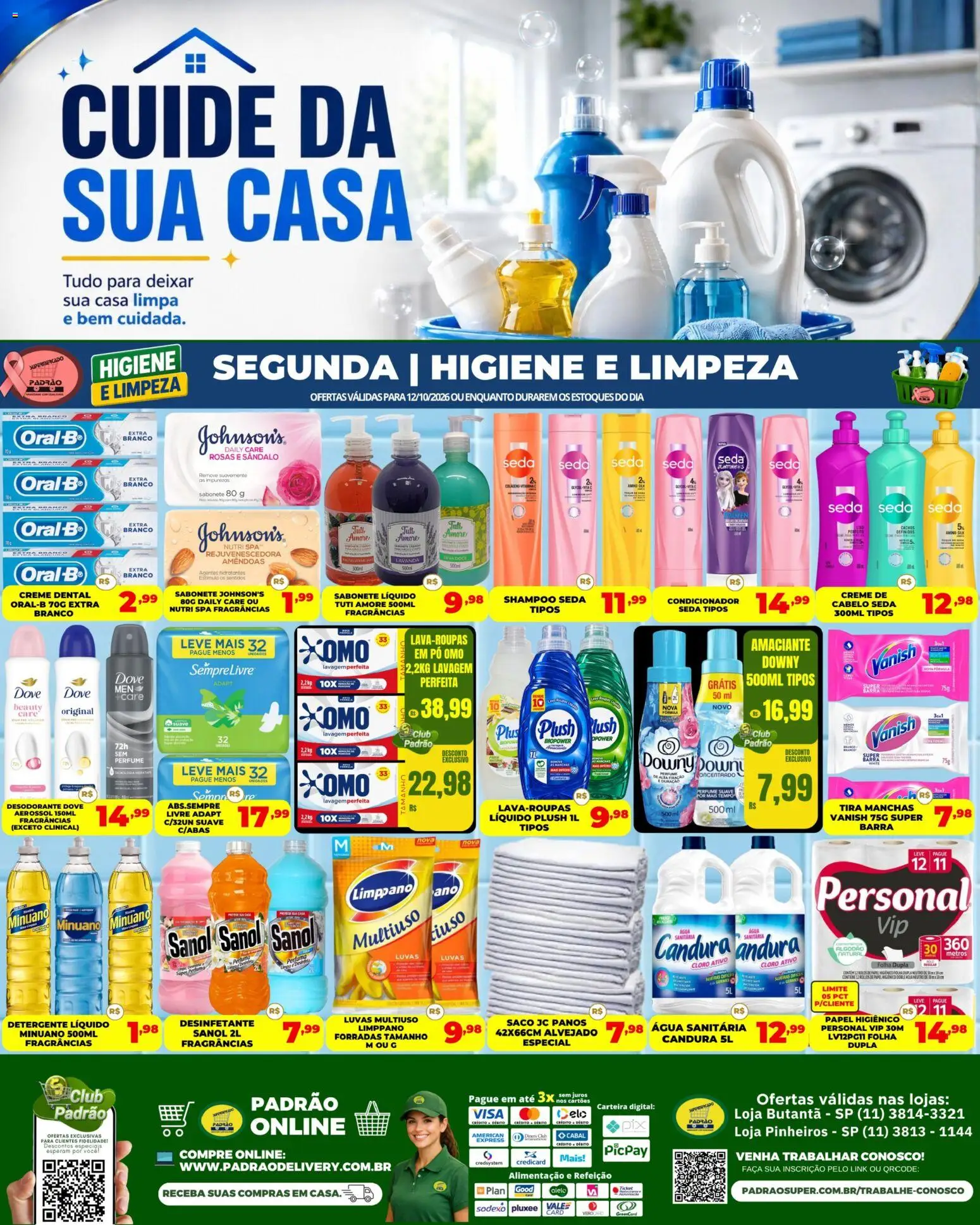 Supermercado Padrão Folheto - válido de 12/10/2026 | Página: 1