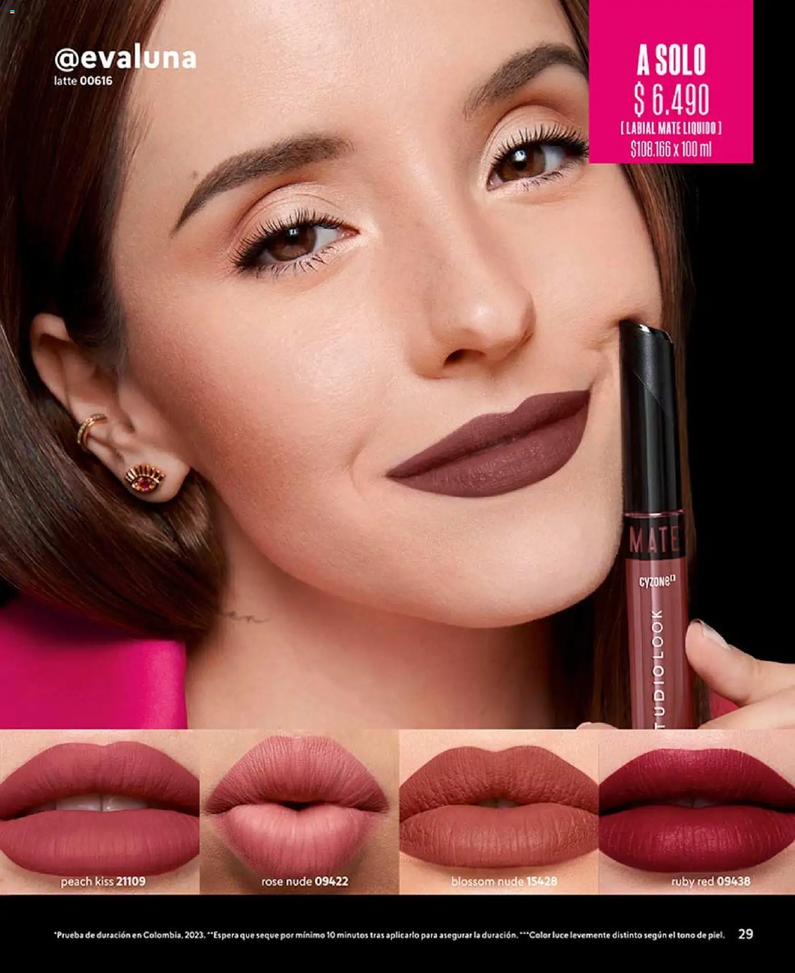 Catálogo CyZone Campaña 9 │ válido desde el 17.05.2026 | Página: 31 | Productos: Mate, Labial