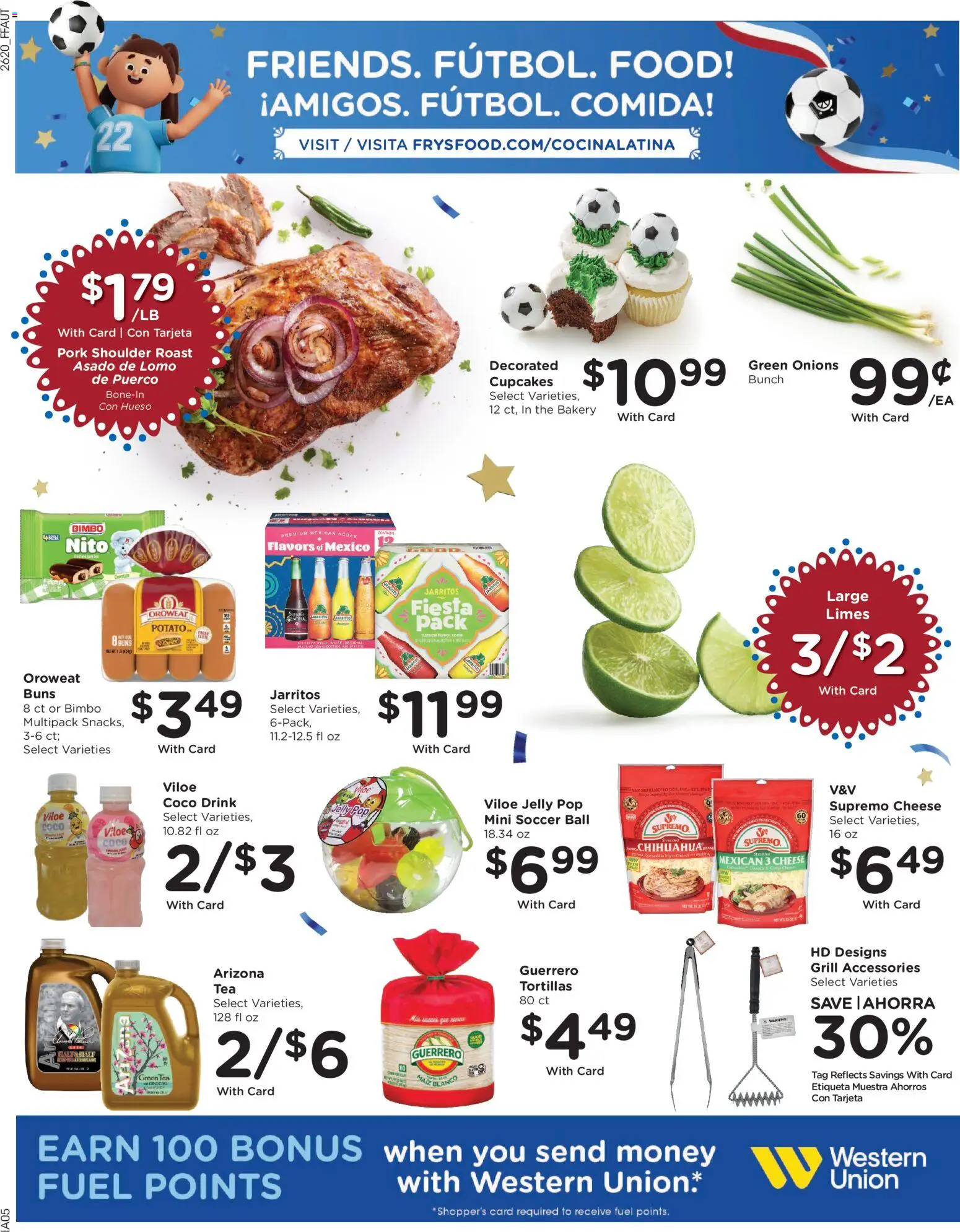 Fry's Food Weekly Ad - valid from 17.06.2026 | Page: 13 | Products: Bakery, Cheese, Tea, Grill