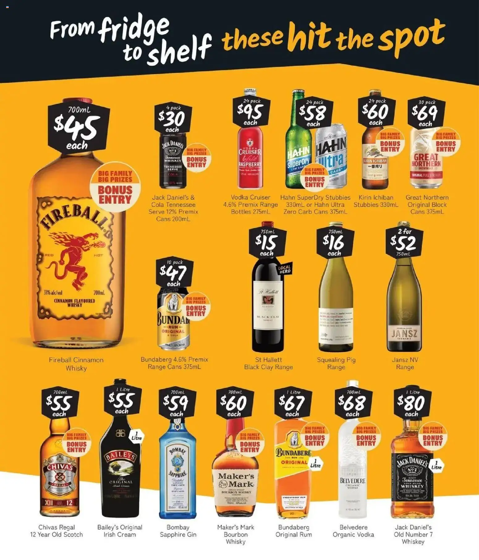 Cellarbrations catalogue - valid from 13/07/2026 | Page: 3 | Products: Gin, Cream, Vodka, Clay