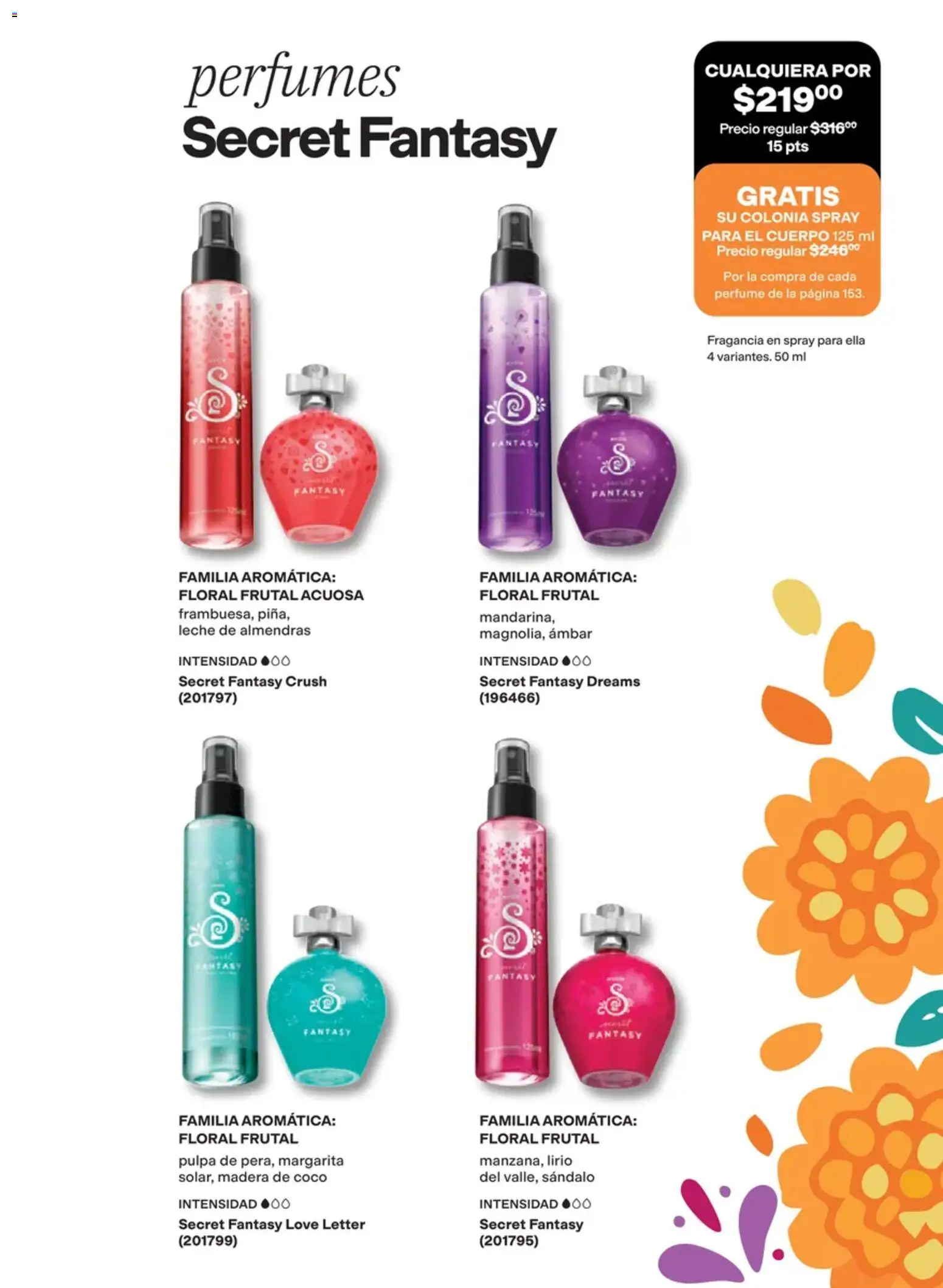Nuevas ofertas de AVON válidas en toda la República Mexicana desde el 02/10/2026. ¡Encuentra las mejores ofertas en AVON campaña 15 2026! | Página: 153 | Productos: Almendras, Coco, Leche, Perfumes