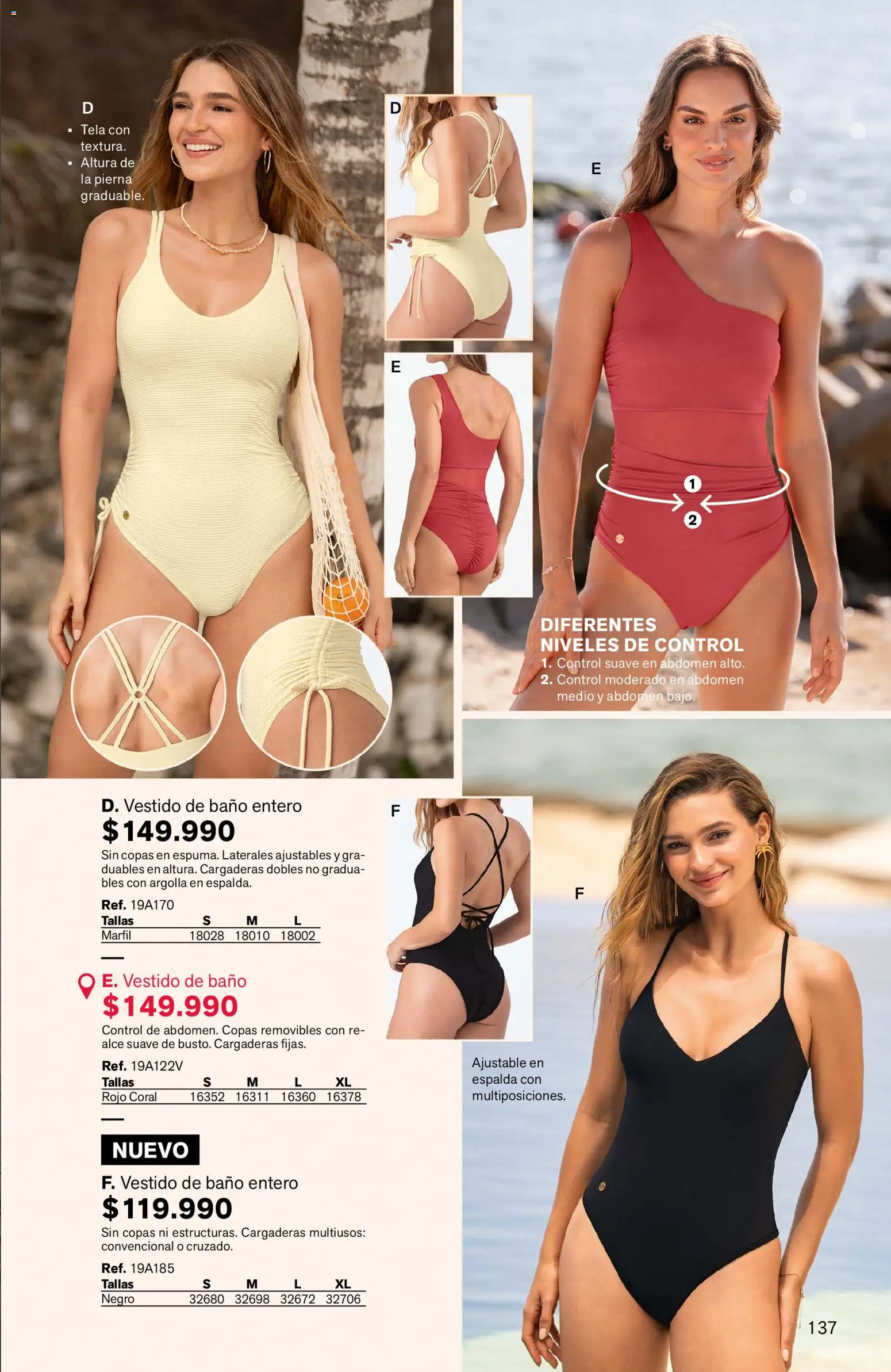 Leonisa revista - valida desde el 04.06.2026 | Página: 137 | Productos: Baño, Vestido, Vestido de baño