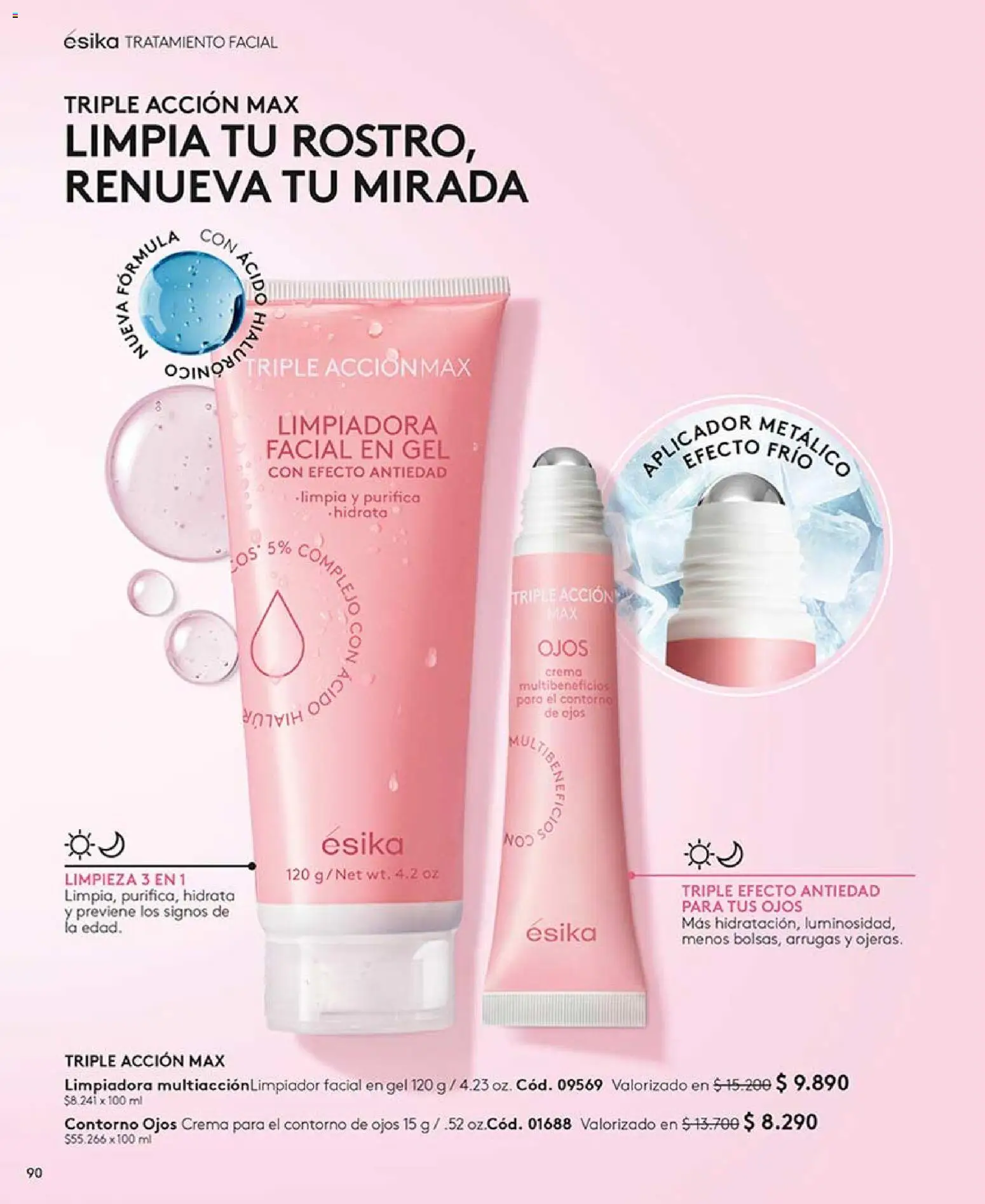 Catálogo Ésika Campaña 11 │ válido desde el 15.06.2026 | Página: 90 | Productos: Contorno, Crema, Contorno de ojos