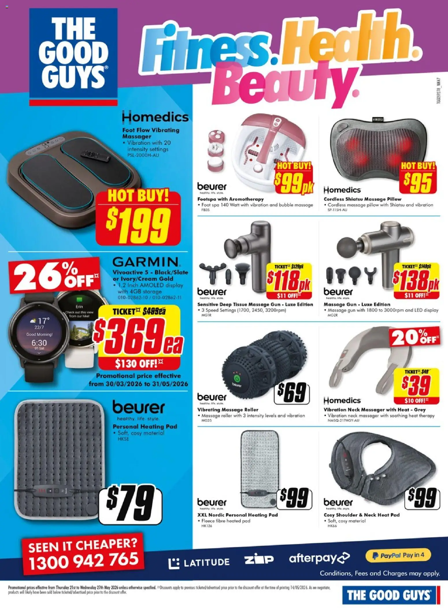 The Good Guys catalogue - valid from 20.05.2026 | Page: 21 | Products: Pillow