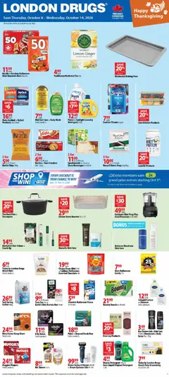 Preview of London Drugs weekly flyer / circulaire from shop London Drugs valid from Oct 8, 2026