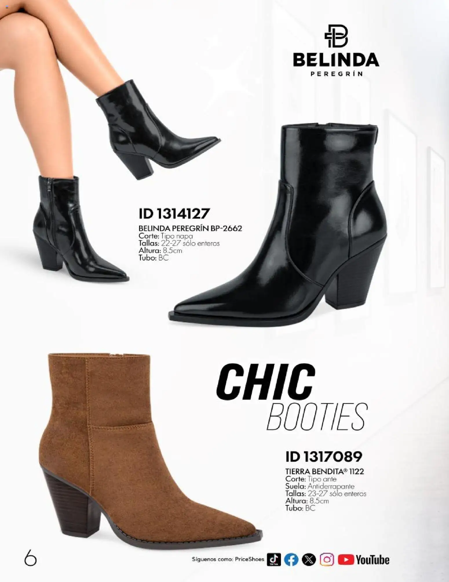 Nuevas ofertas de Price Shoes válidas en toda la República Mexicana desde el 28/10/2026. ¡Encuentra las mejores ofertas en Price Shoes catálogo 10 pagos sin intereses! | Página: 6