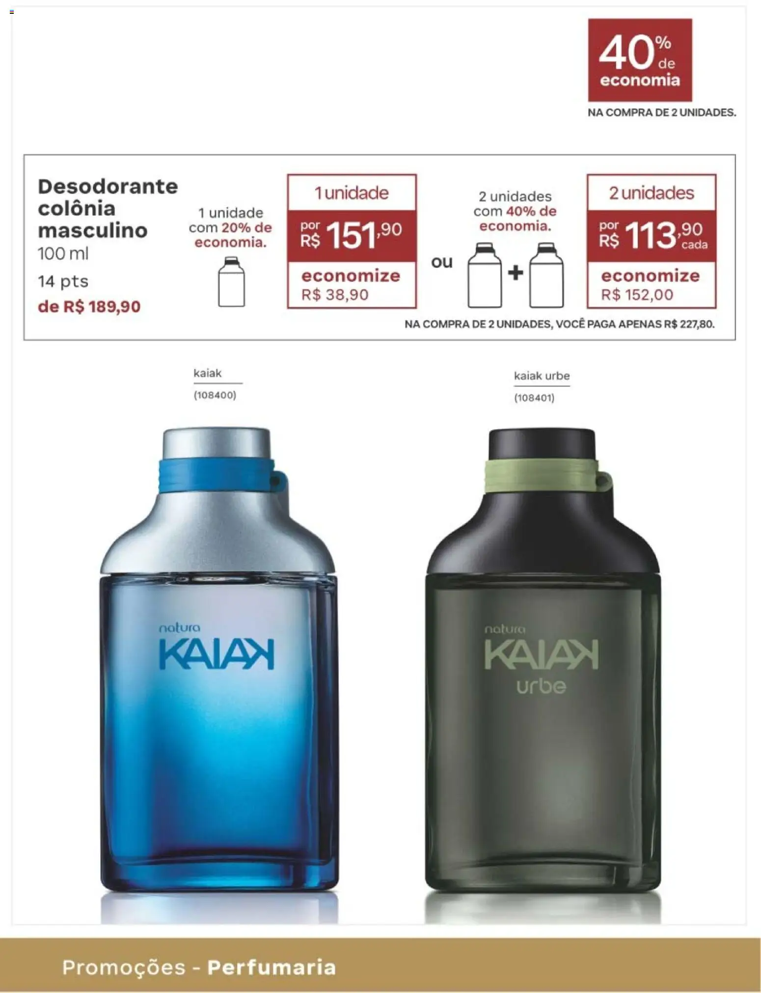 Natura Folheto - válido de 10/08/2026 | Página: 190 | Produtos: Desodorante