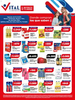 Vista previa Vital - Ofertas válido desde el 19/10/2026