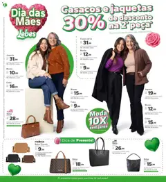 Lebes - Folheto - Pré-Visualização do folheto da loja Lebes, válido de 01.05.2026 | Página: 2 | Produtos: Jaqueta, Calça, Casaco, Bolsa