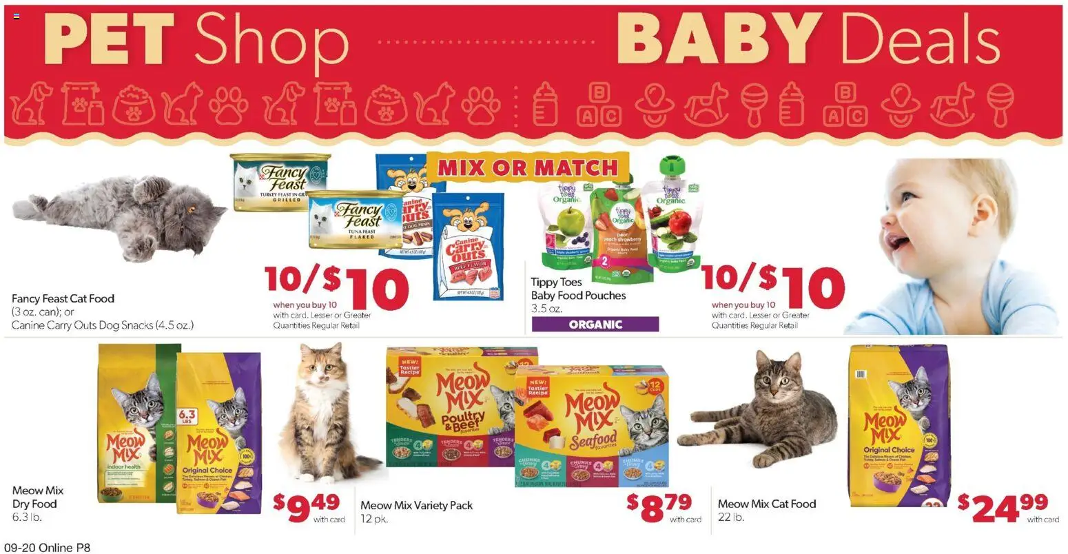 Family Fare Weekly Ad - MN - valid from 09/20/2026 | Page: 12 | Products: Food pouches, Baby food, Snacks, Poultry