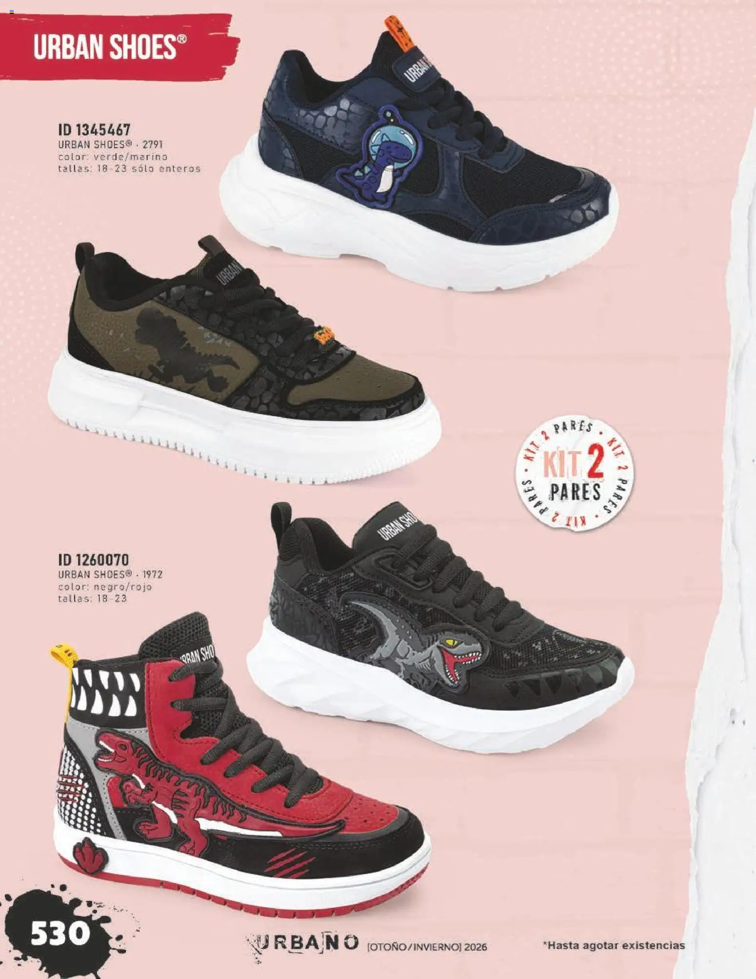 Nuevas ofertas de Price Shoes válidas en toda la República Mexicana desde el 31/07/2026. ¡Encuentra las mejores ofertas en Price Shoes catálogo Urbano! | Página: 530