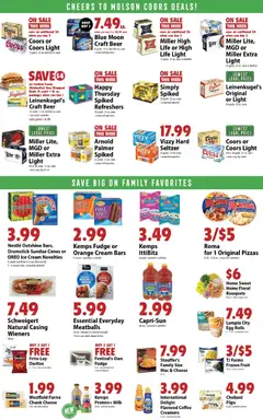 Preview of Festival Foods weekly ads valid from 07/15/2026 | Page: 7 | Products: Bakery, Cheese, Coffee, Ice cream
