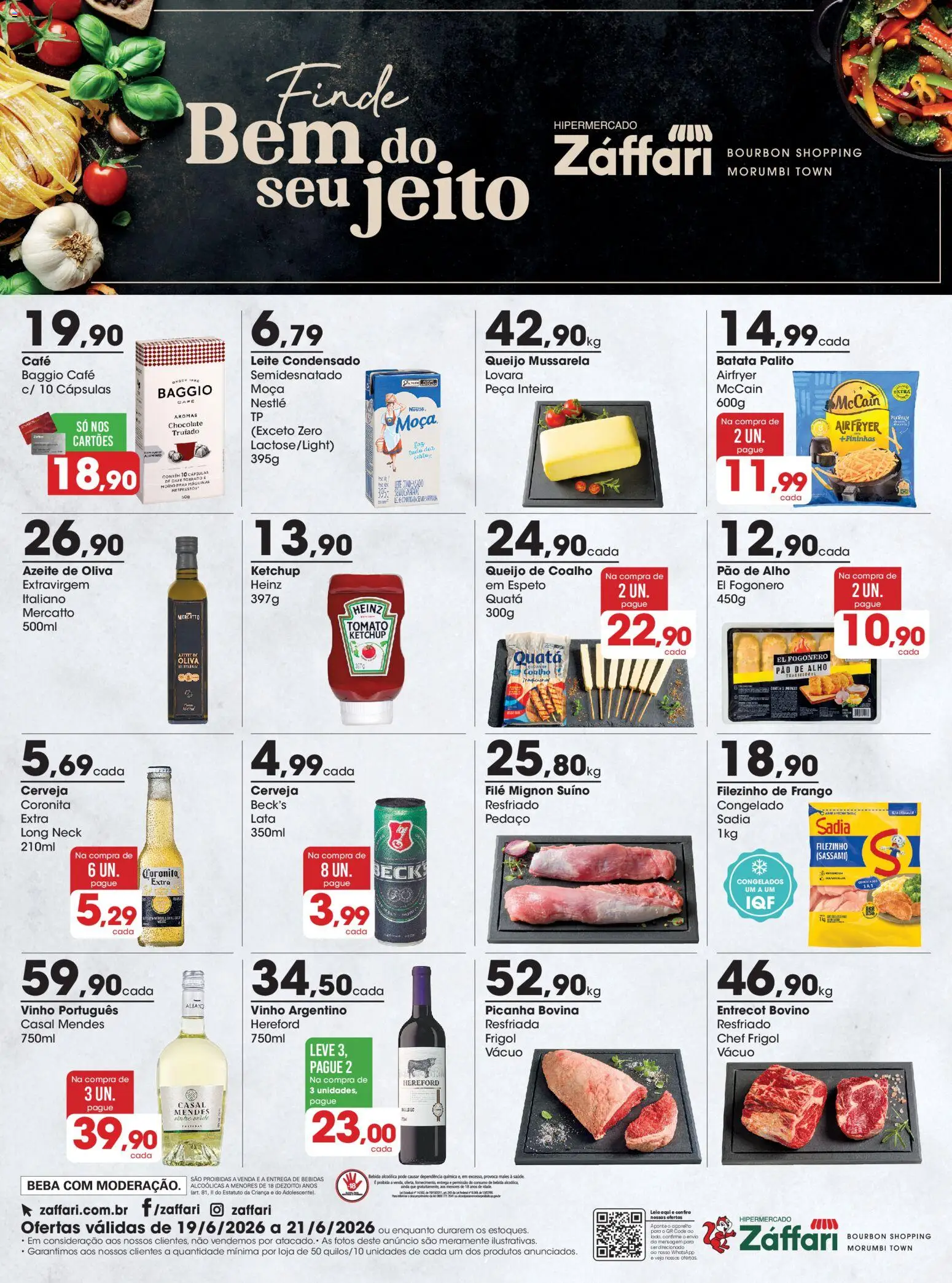 Zaffari Folheto - válido de 19.06.2026 | Página: 1