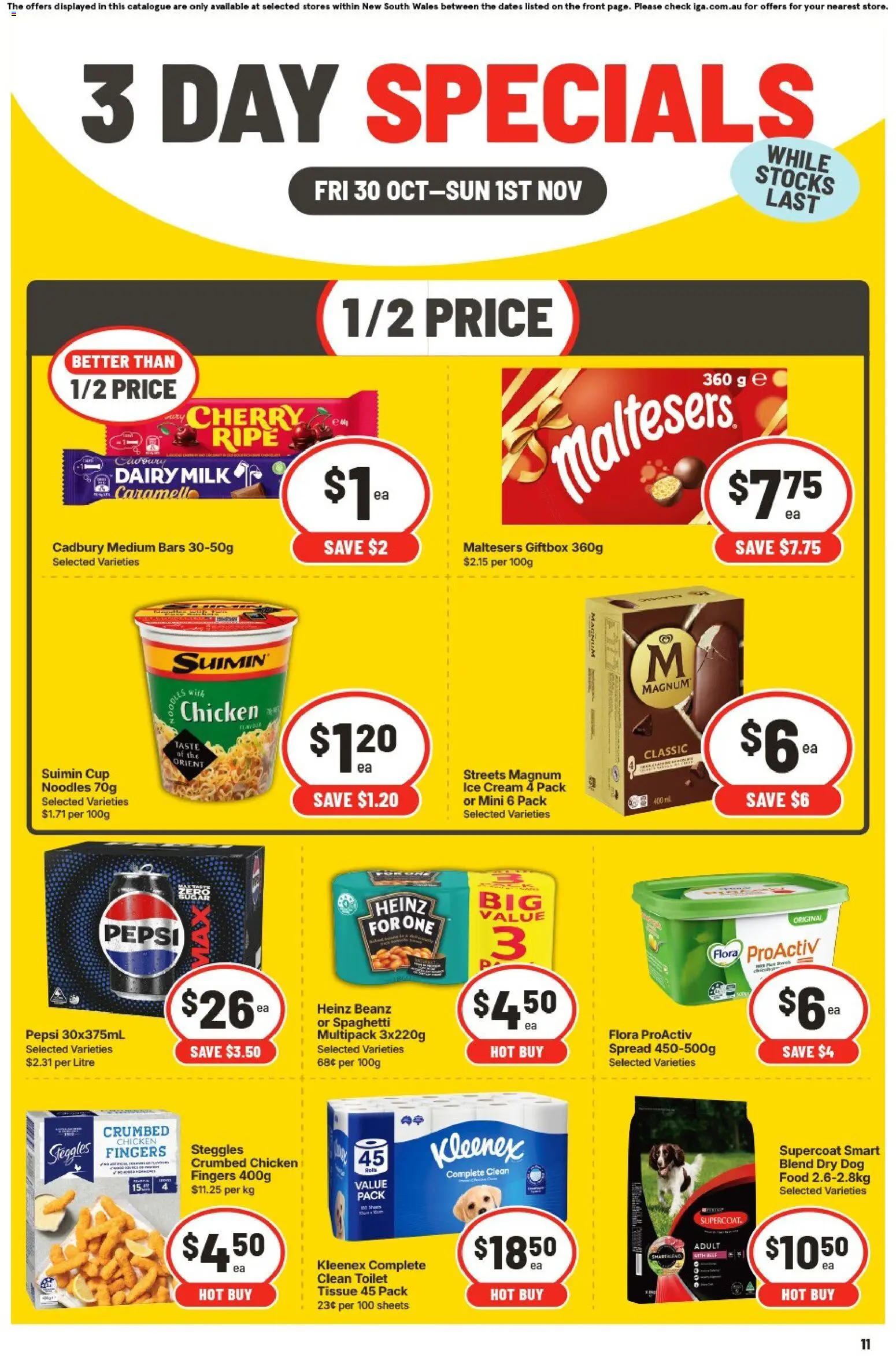 IGA catalogue - valid from 30/10/2026 | Page: 3