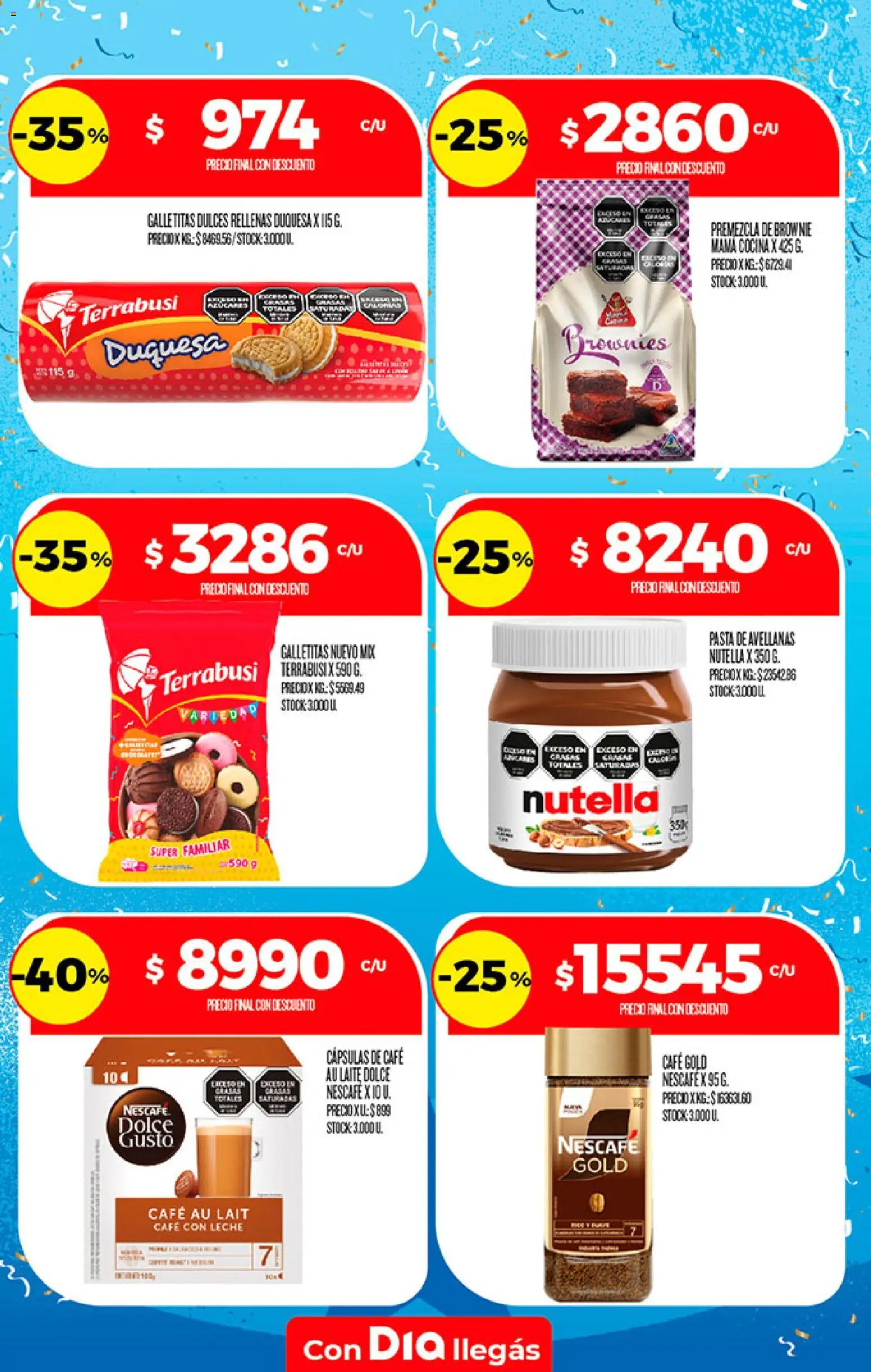Supermercado DIA Ofertas │ válido desde el 01/07/2026 | Página: 18 | Productos: Cocina, Galletitas, Café, Pasta