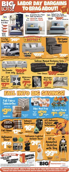 Preview of Big Lots weekly ads valid from 08/23/2026