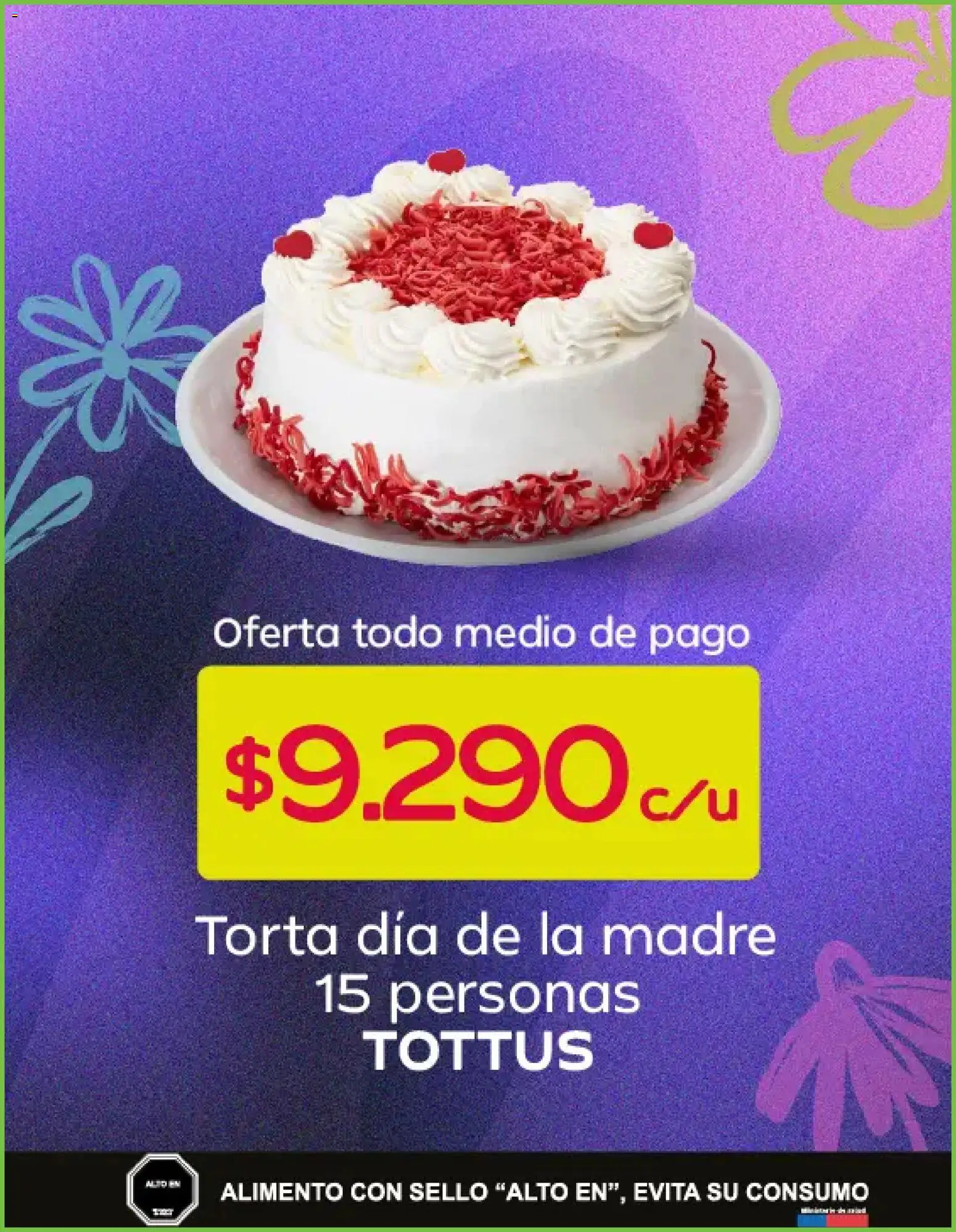 Tottus Ofertas  │ válido desde el 07.05.2026 | Página: 6 | Productos: Torta