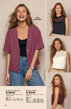 Vista previa de folleto Leonisa catálogo - Campaña 8 de la Leonisa válido desde 15.05.2026 | Página: 122 | Productos: Café, Blusa, Camisa