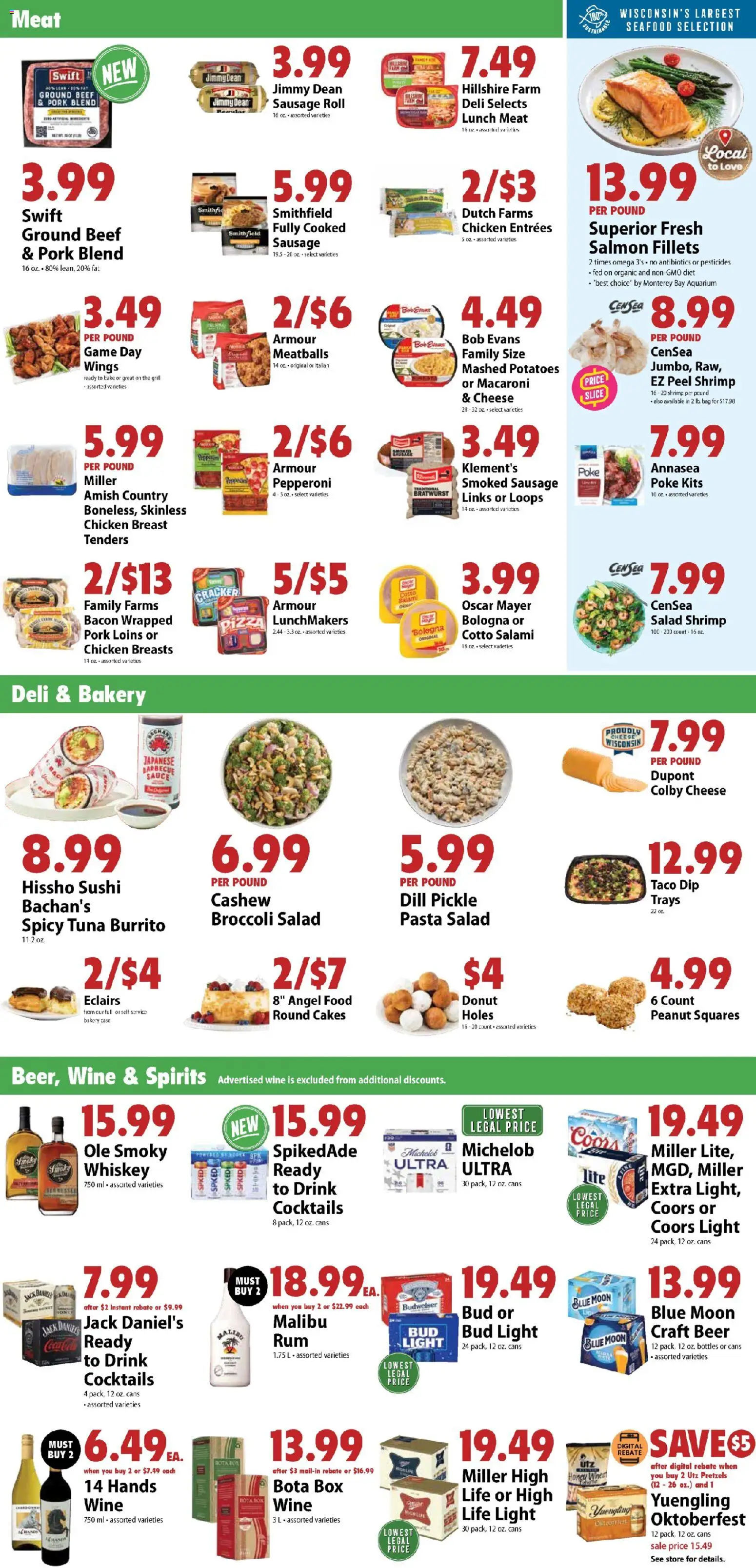 Festival Foods Weekly Ad - valid from 08/19/2026 | Page: 3 | Products: Beer, Potatoes, Cocktails, Grill