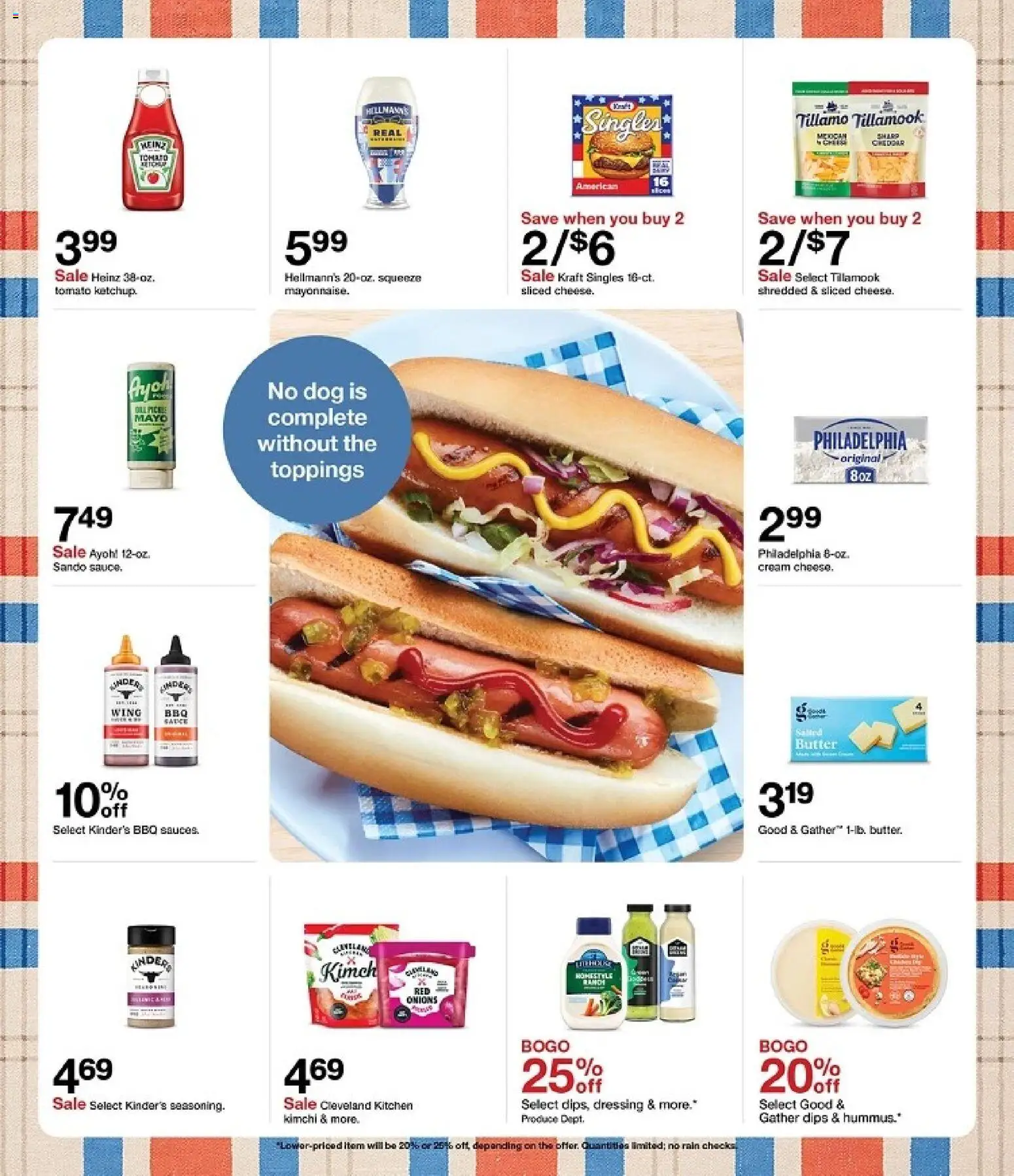 Target Weekly Ad - valid from 06/28/2026 | Page: 10 | Products: Butter, Cream, Sauce