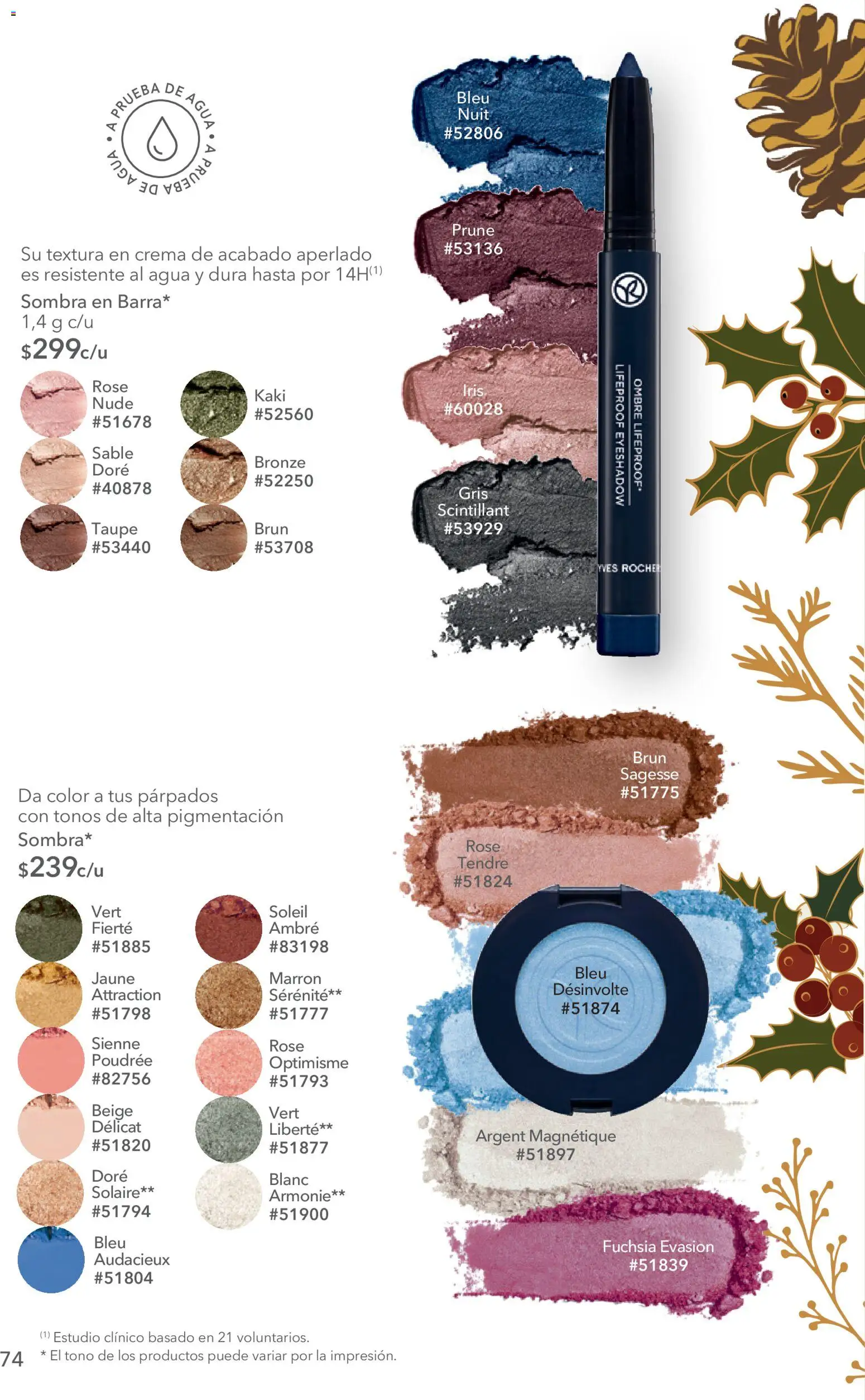 Nuevas ofertas de Yves Rocher válidas en toda la República Mexicana desde el 27/10/2026. ¡Encuentra las mejores ofertas en Yves Rocher campaña 15 2026! | Página: 76