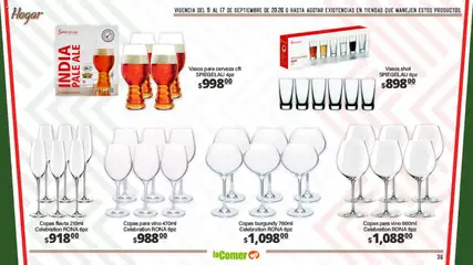 Vista previa de La Comer folleto La Grandeza de México se comparte en la mesa, nuevo folleto de la tienda, válido en México a partir del 09/09/2026 | Página: 36