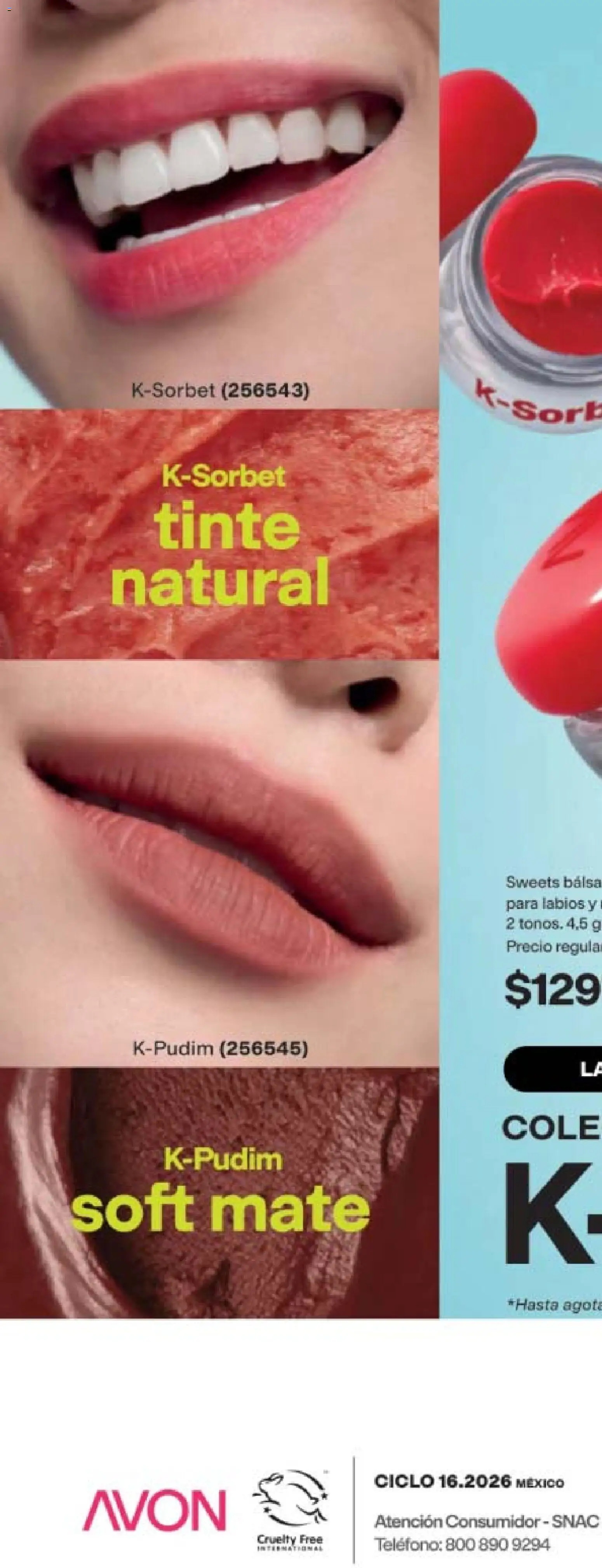 Nuevas ofertas de AVON válidas en toda la República Mexicana desde el 05/10/2026. ¡Encuentra las mejores ofertas en AVON campaña 16 2026! | Página: 161