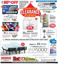 Preview of ABC Warehouse weekly ads valid from 31.05.2026